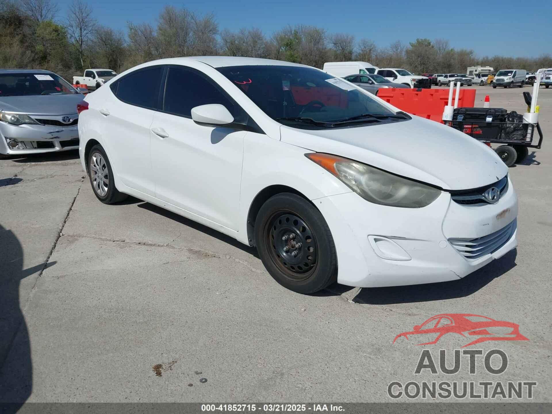 HYUNDAI ELANTRA 2013 - 5NPDH4AE5DH222280