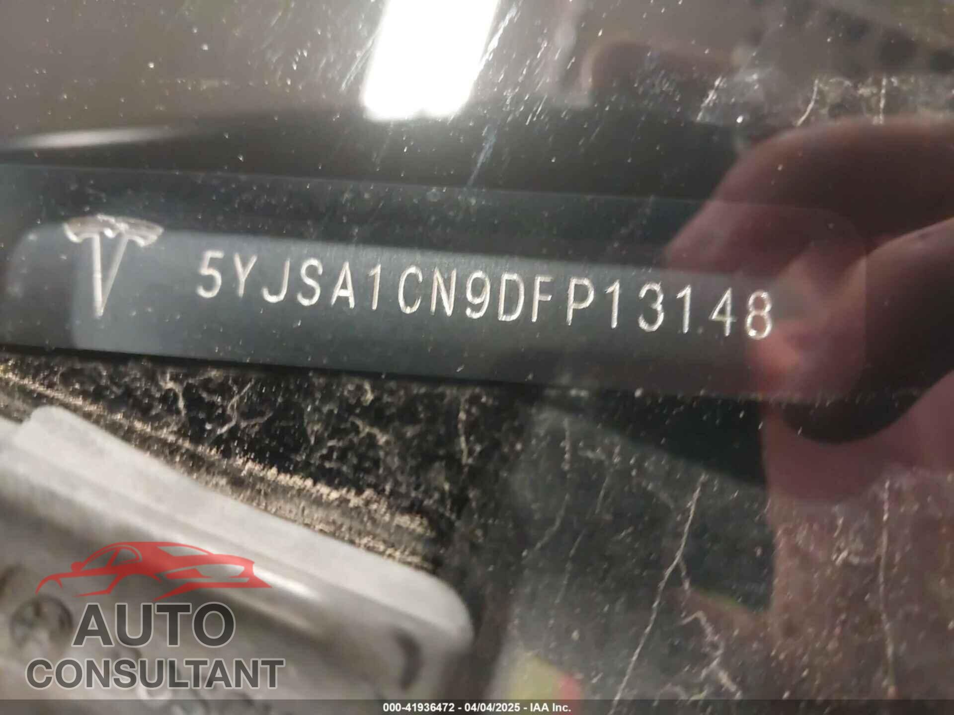 TESLA MODEL S 2013 - 5YJSA1CN9DFP13148