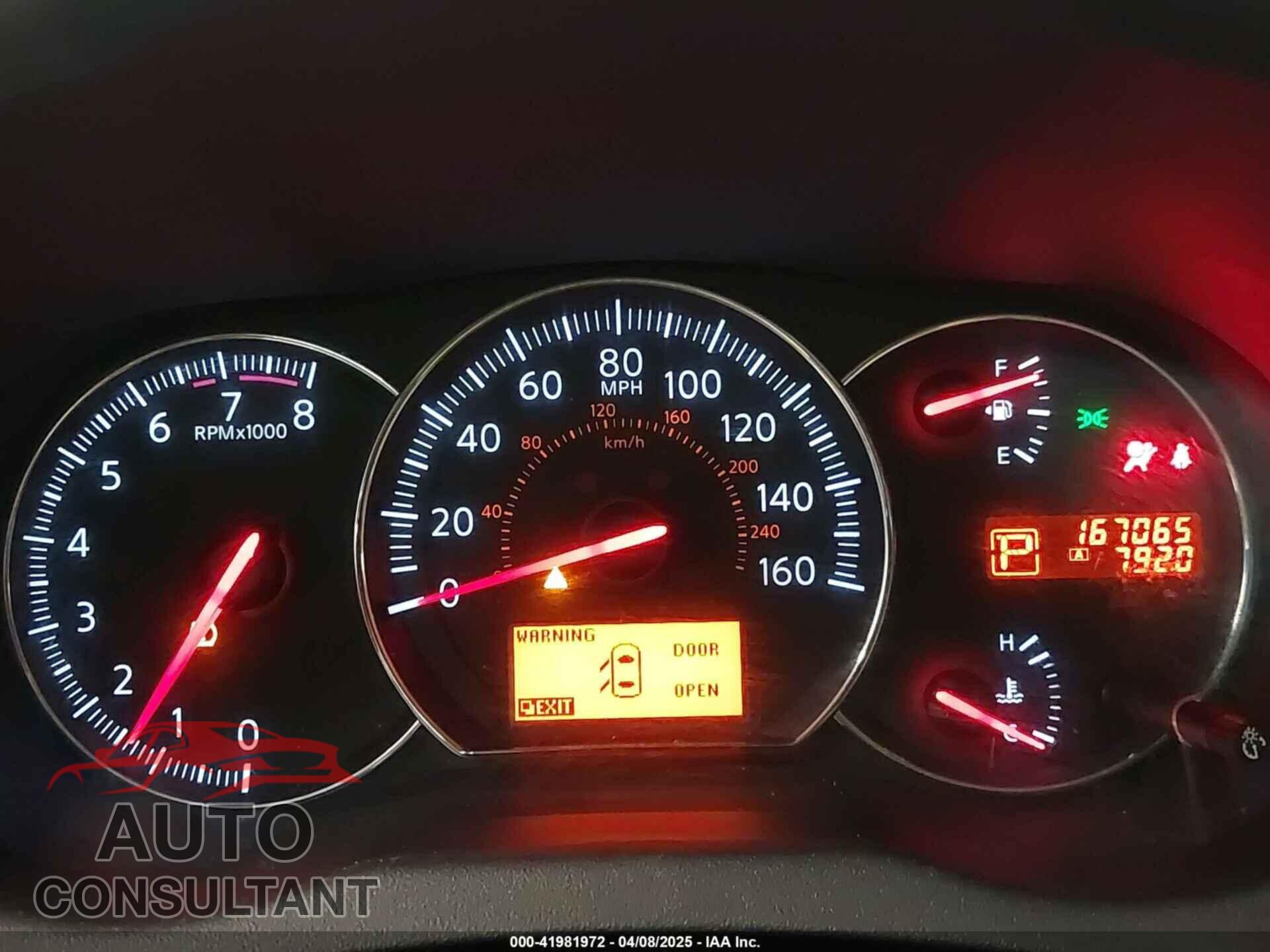 NISSAN MAXIMA 2011 - 1N4AA5APXBC853023