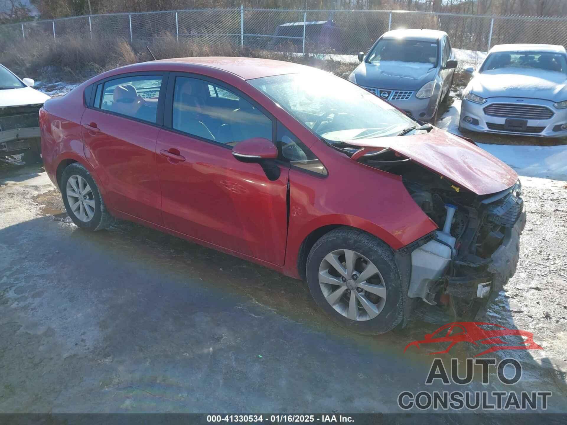 KIA RIO 2014 - KNADN4A35E6368128