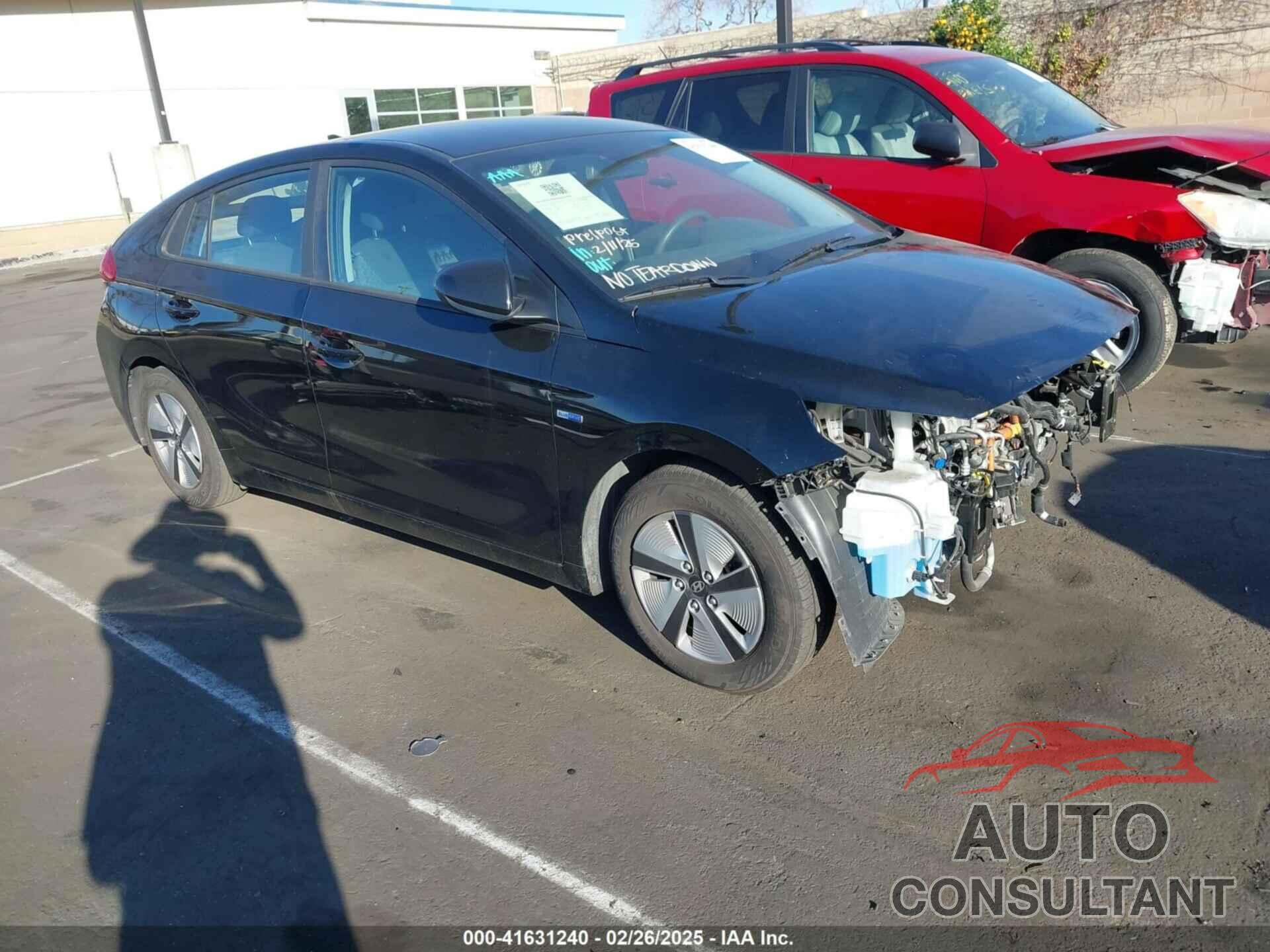 HYUNDAI IONIQ HYBRID 2019 - KMHC65LC7KU111411