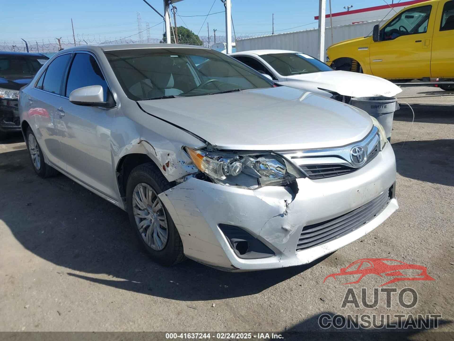 TOYOTA CAMRY 2012 - 4T4BF1FK2CR198357