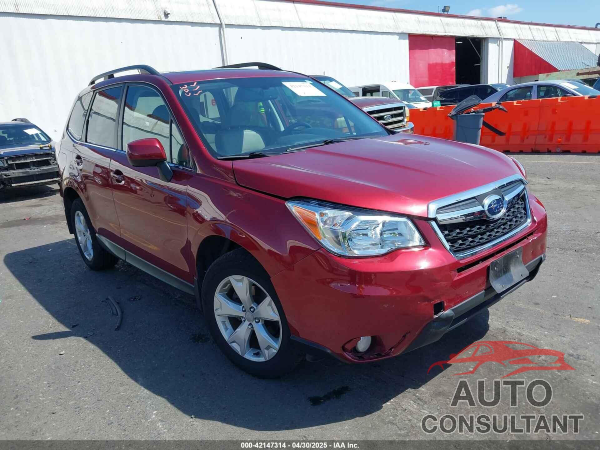 SUBARU FORESTER 2015 - JF2SJAHC3FH466107