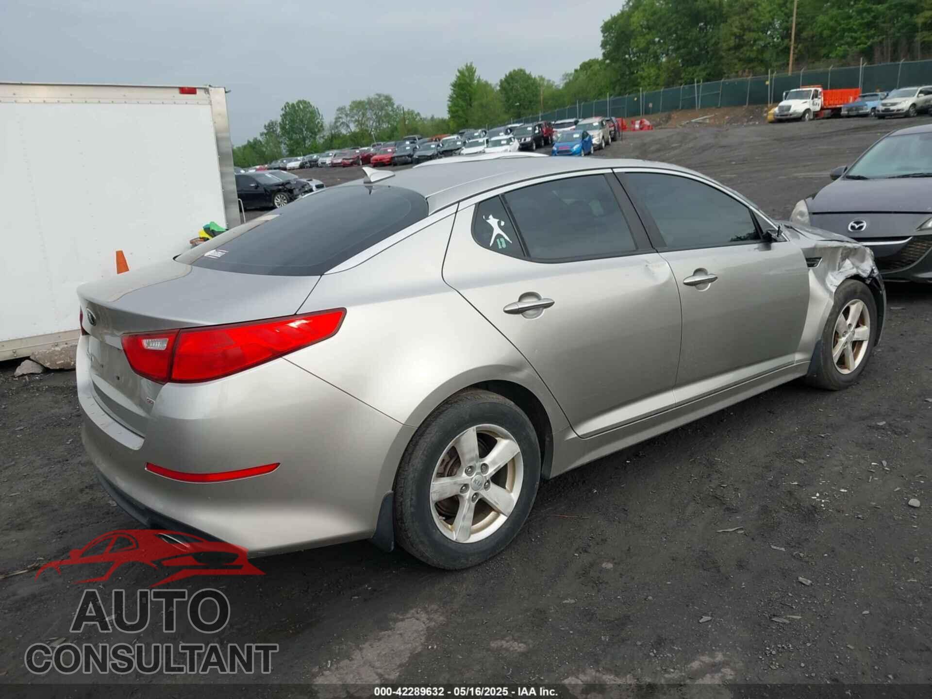 KIA OPTIMA 2014 - KNAGM4A72E5494343