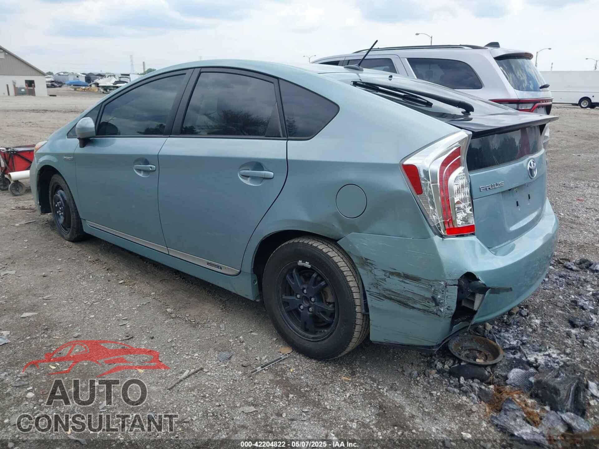 TOYOTA PRIUS 2012 - JTDKN3DU4C1587830