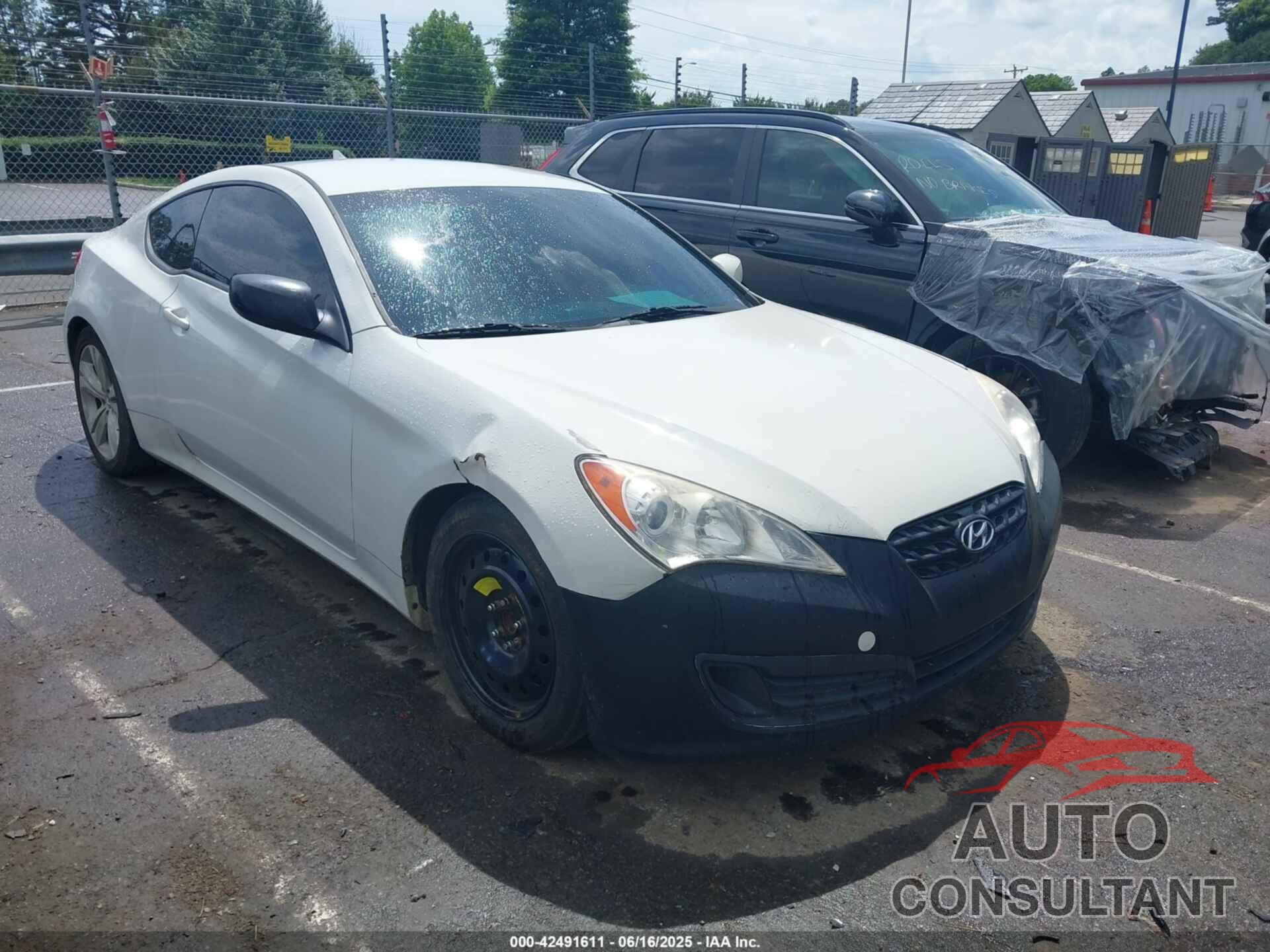 HYUNDAI GENESIS 2012 - KMHHT6KD2CU074056