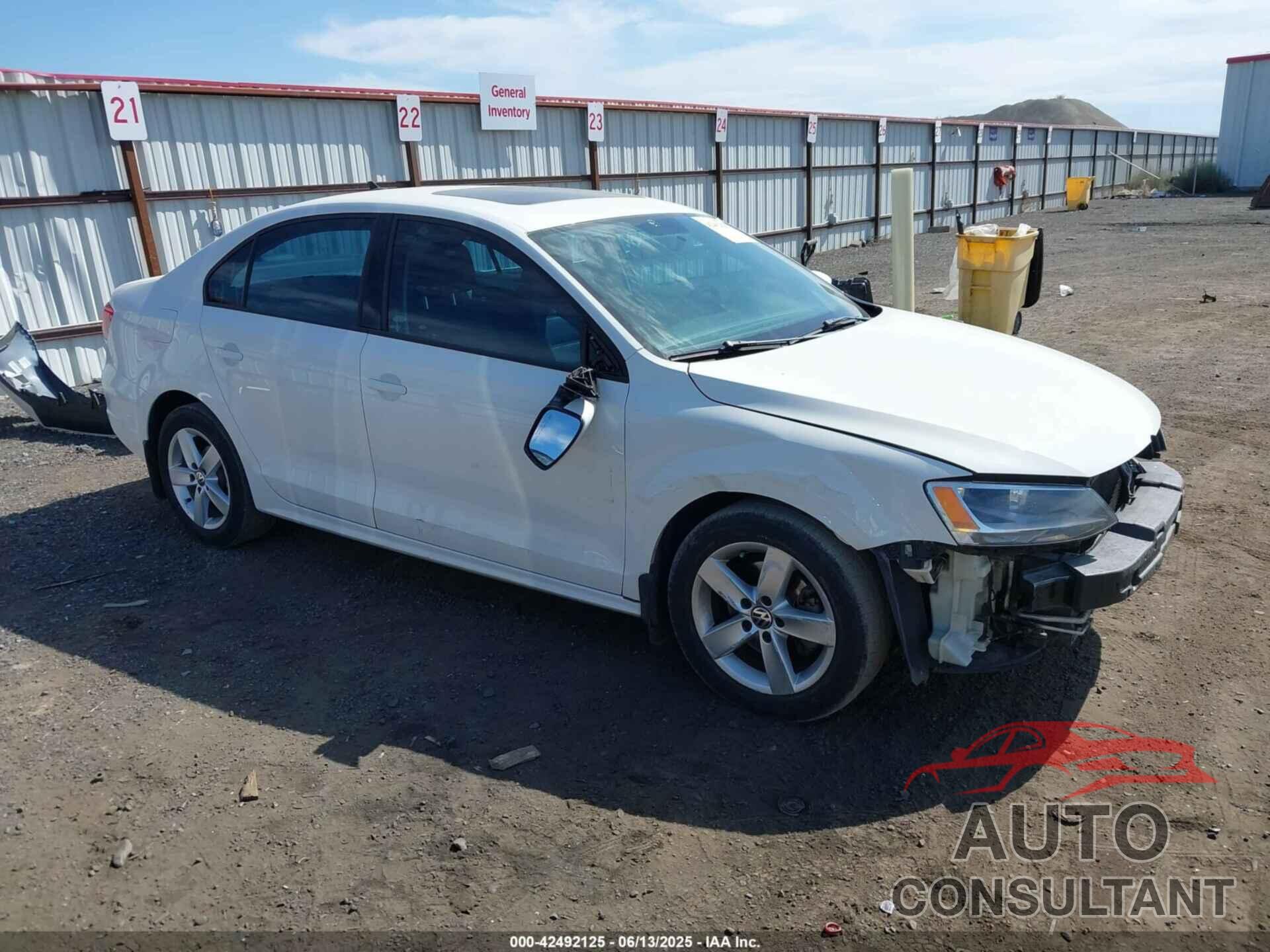 VOLKSWAGEN JETTA 2012 - 3VWLL7AJXCM426846