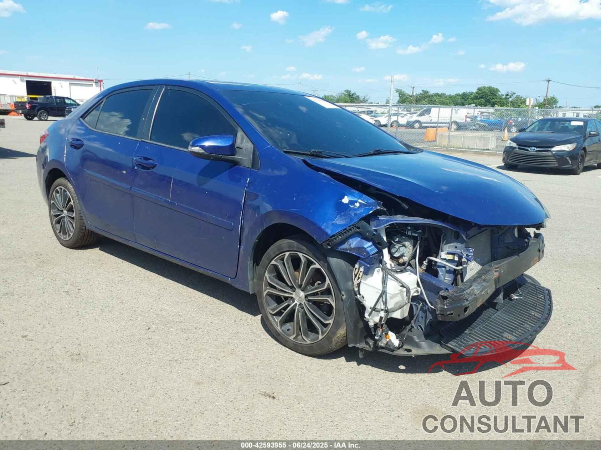 TOYOTA COROLLA 2016 - 2T1BURHE6GC715561