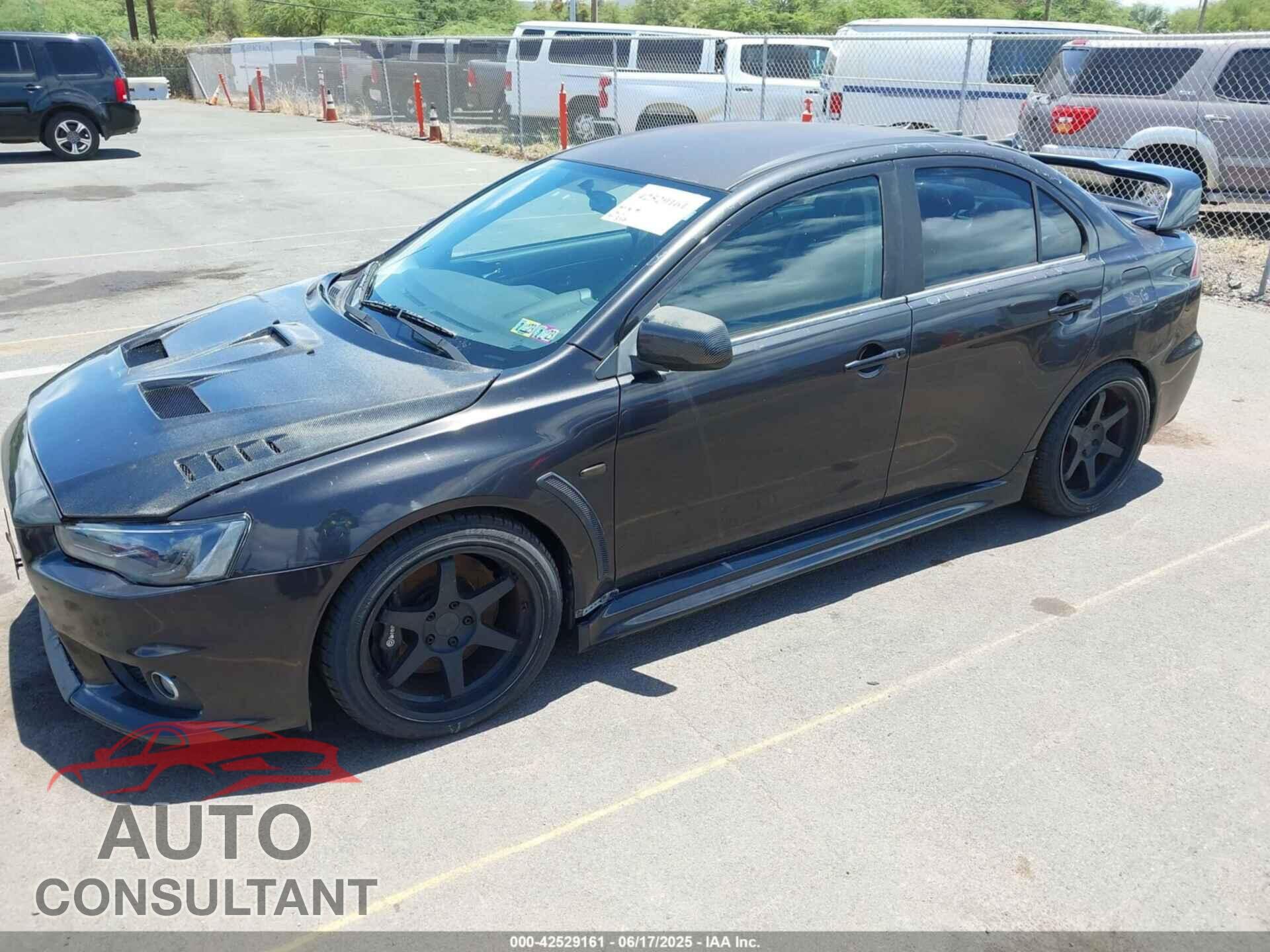 MITSUBISHI LANCER EVOLUTION 2010 - JA32W6FV8AU033849