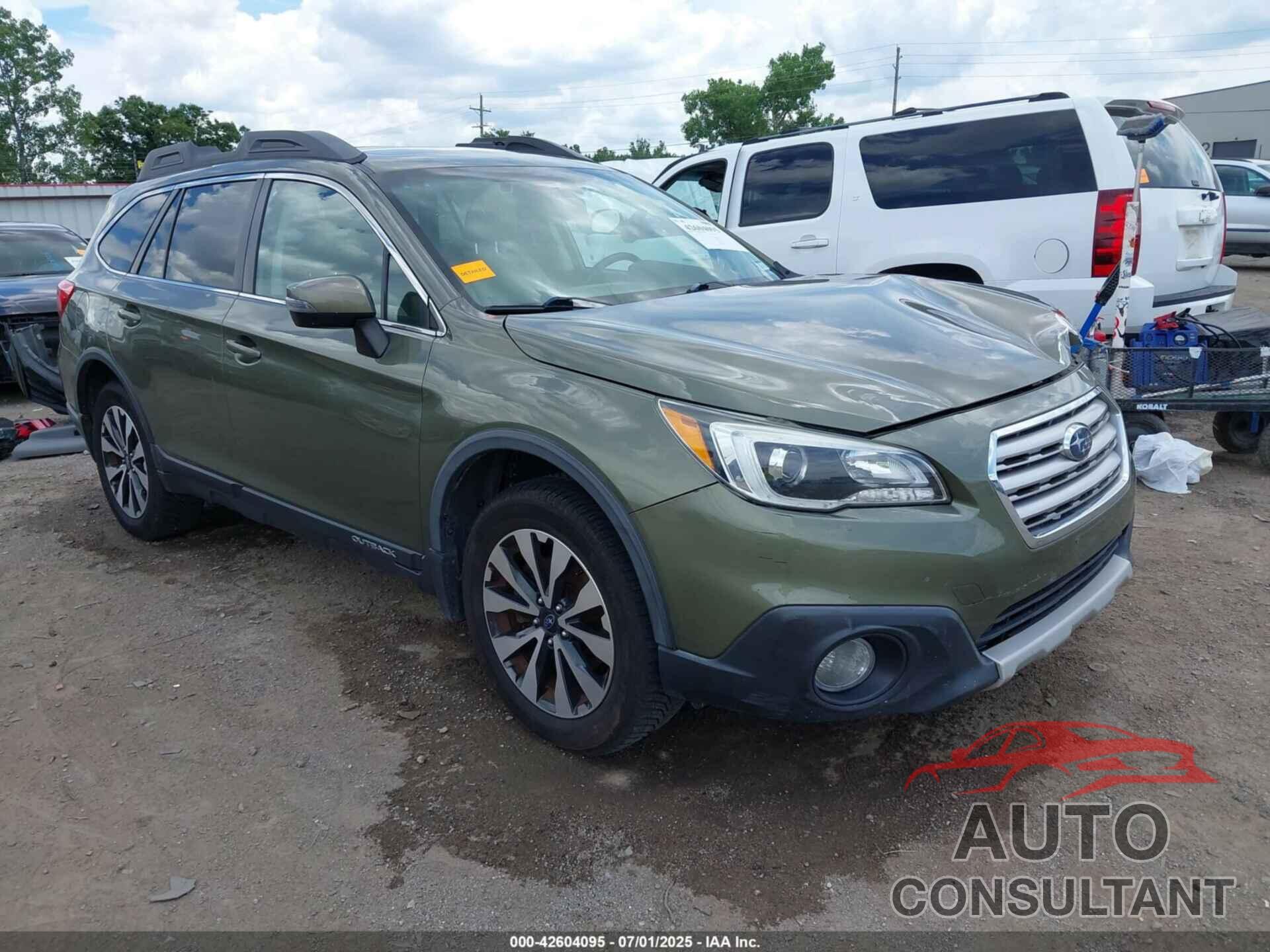 SUBARU OUTBACK 2016 - 4S4BSANC1G3290457