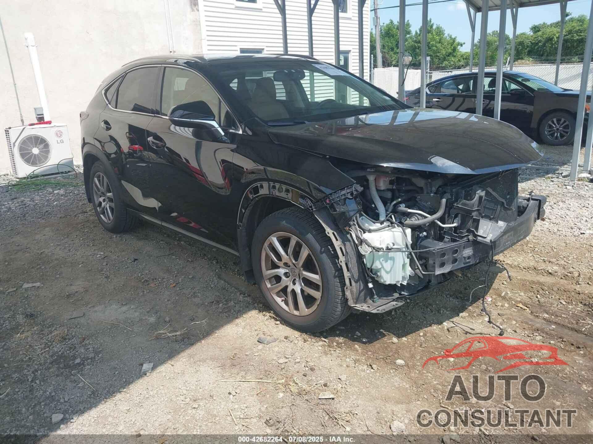 LEXUS NX 200T 2016 - JTJBARBZ6G2051486