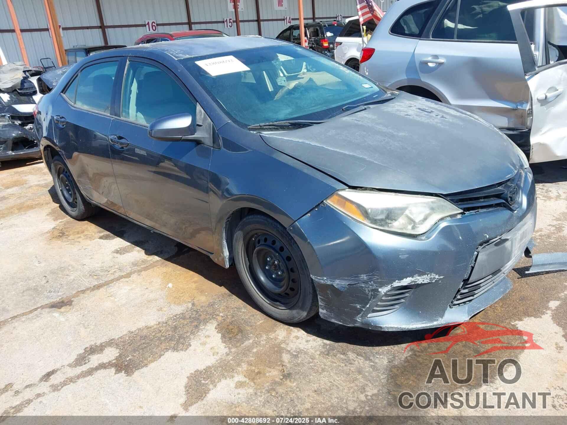 TOYOTA COROLLA 2015 - 5YFBURHE7FP287921
