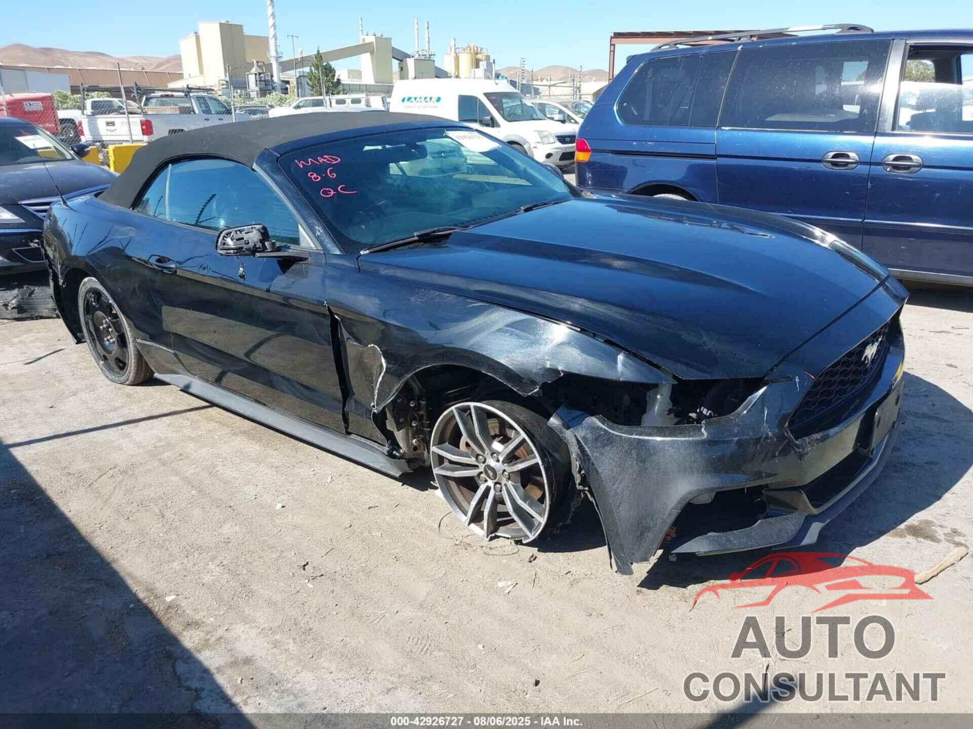 FORD MUSTANG 2017 - 1FATP8UH9H5307646