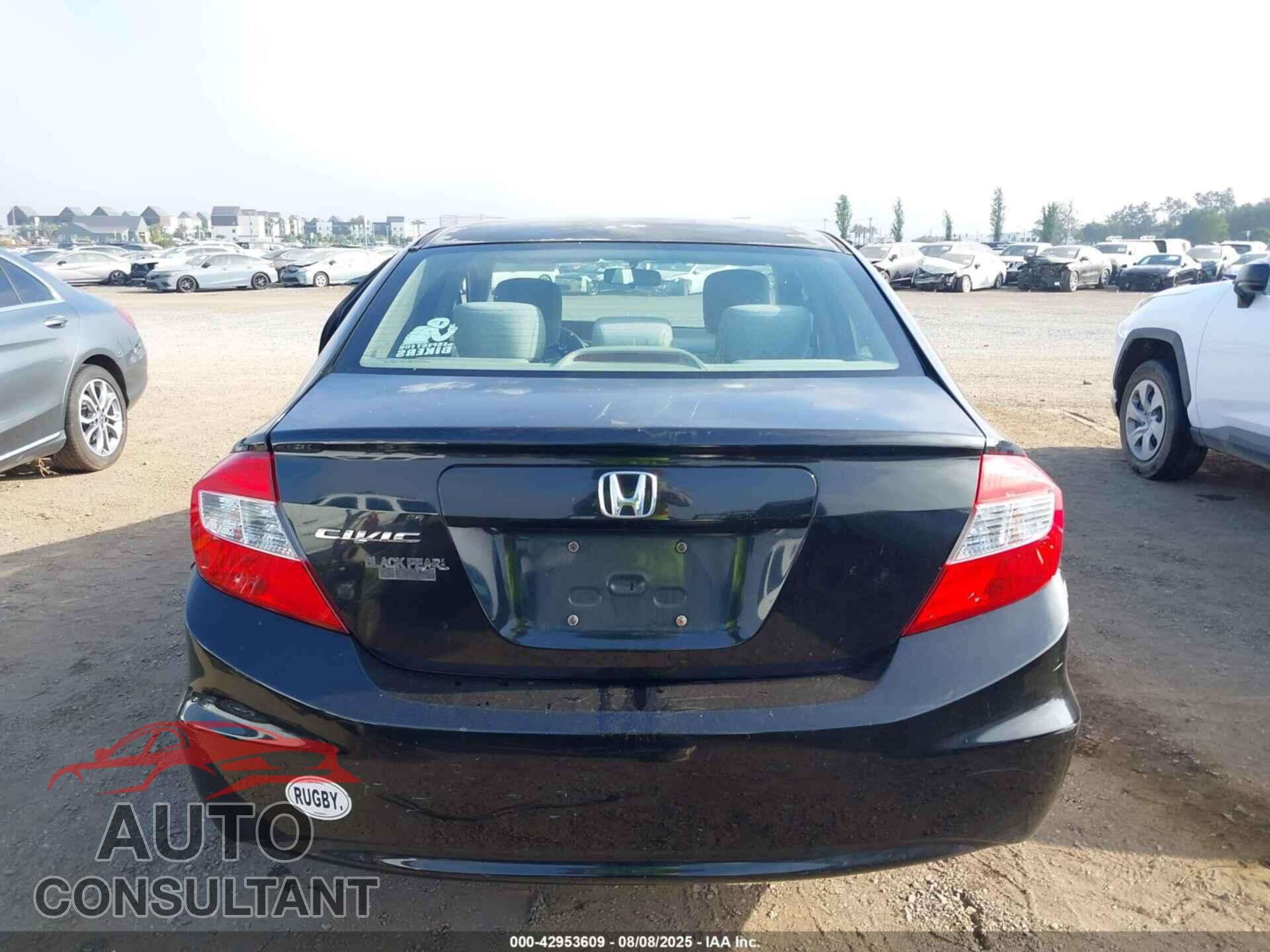 HONDA CIVIC 2012 - JHMFB2F87CS000551