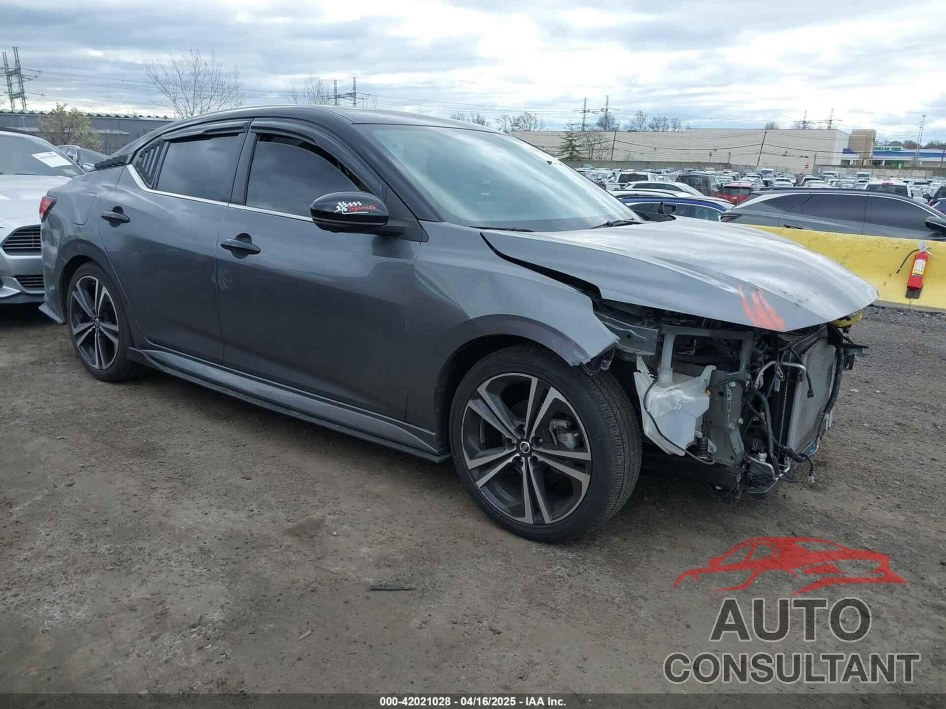 NISSAN SENTRA 2022 - 3N1AB8DV0NY252401