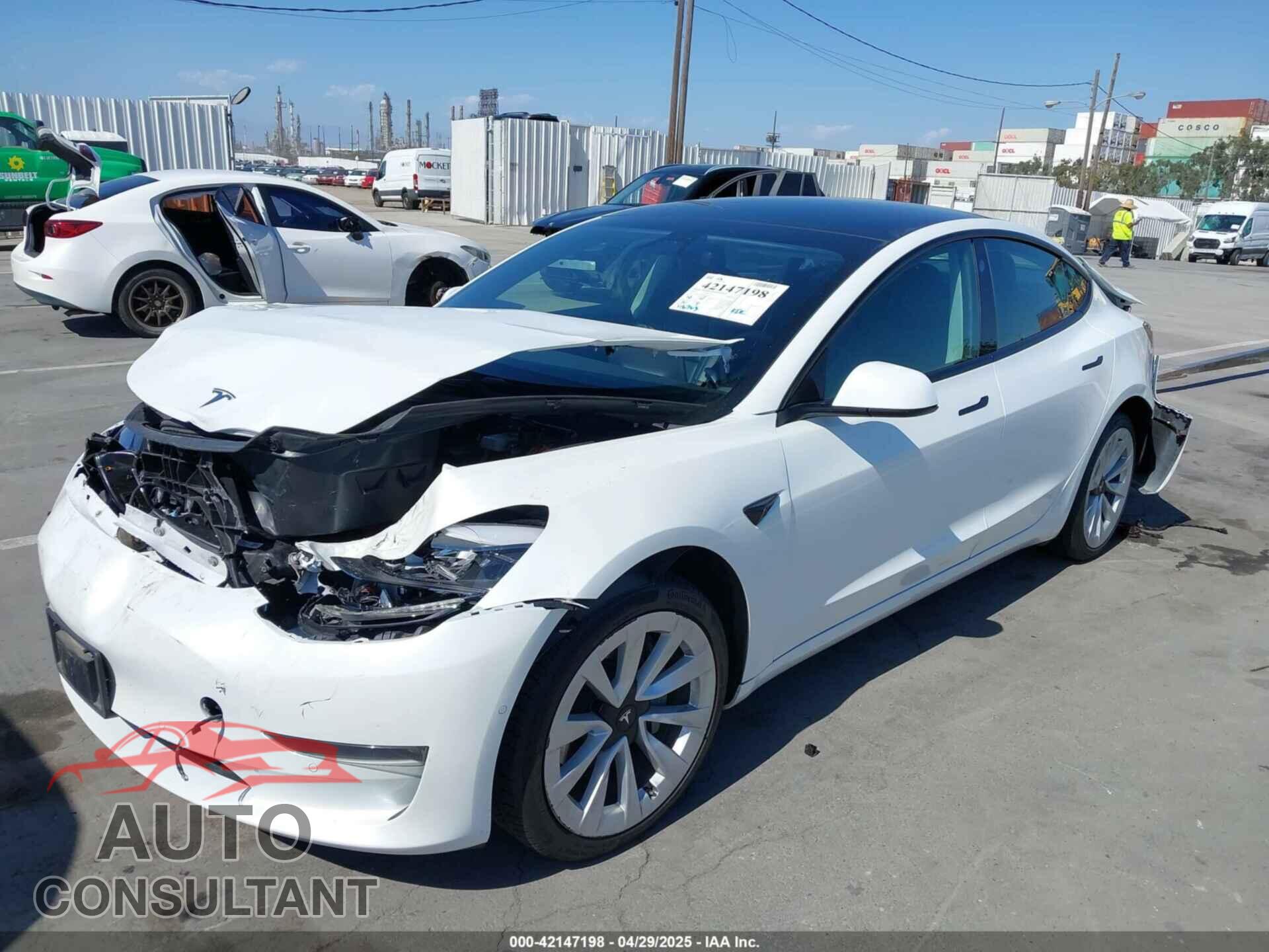 TESLA MODEL 3 2022 - 5YJ3E1EB8NF127361