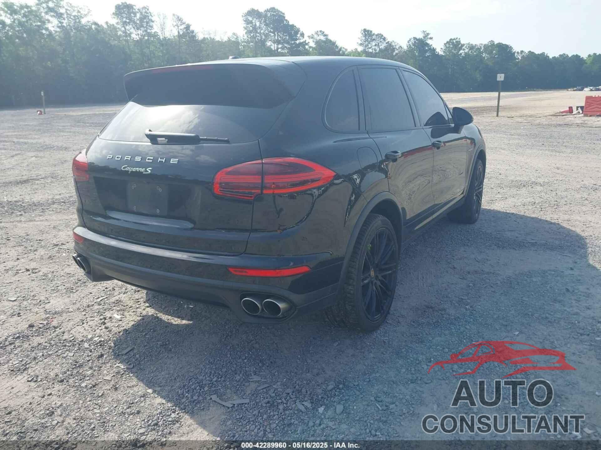 PORSCHE CAYENNE E-HYBRID 2016 - WP1AE2A27GLA59572