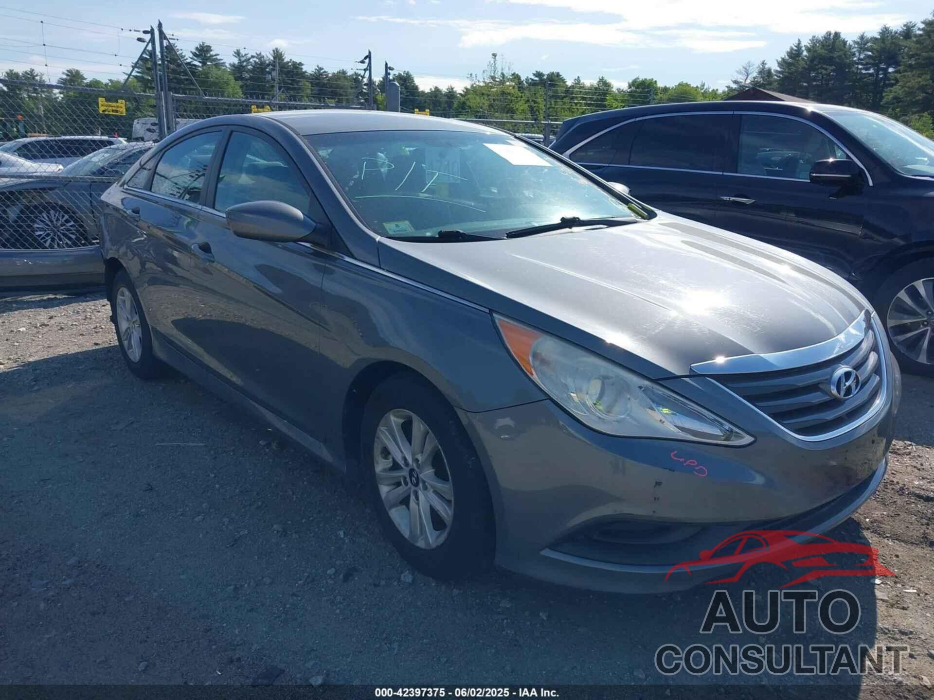 HYUNDAI SONATA 2014 - 5NPEB4AC4EH861840