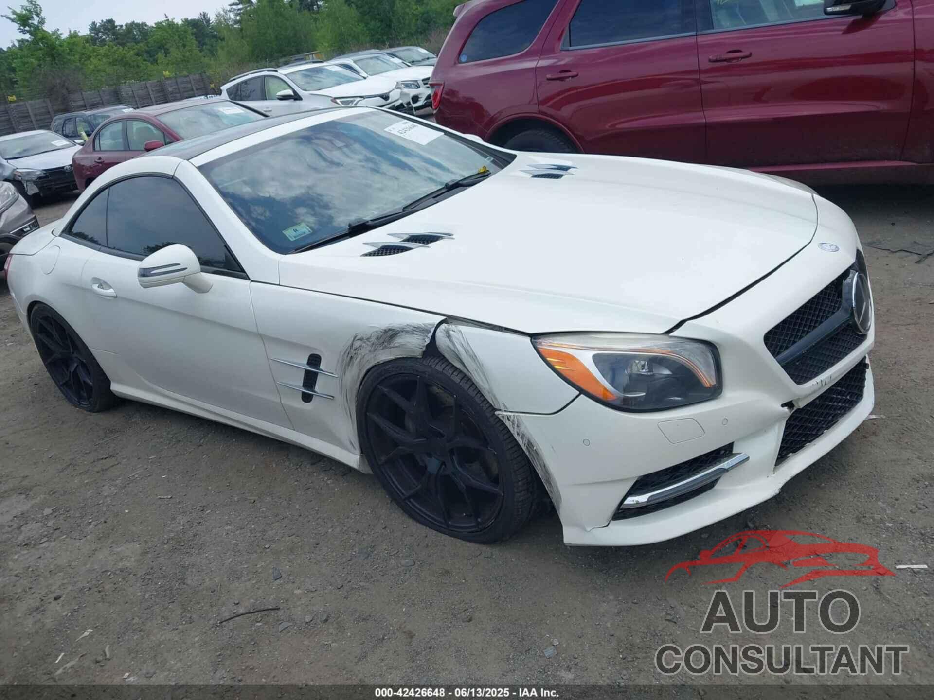 MERCEDES-BENZ SL 550 2013 - WDDJK7DA7DF010673