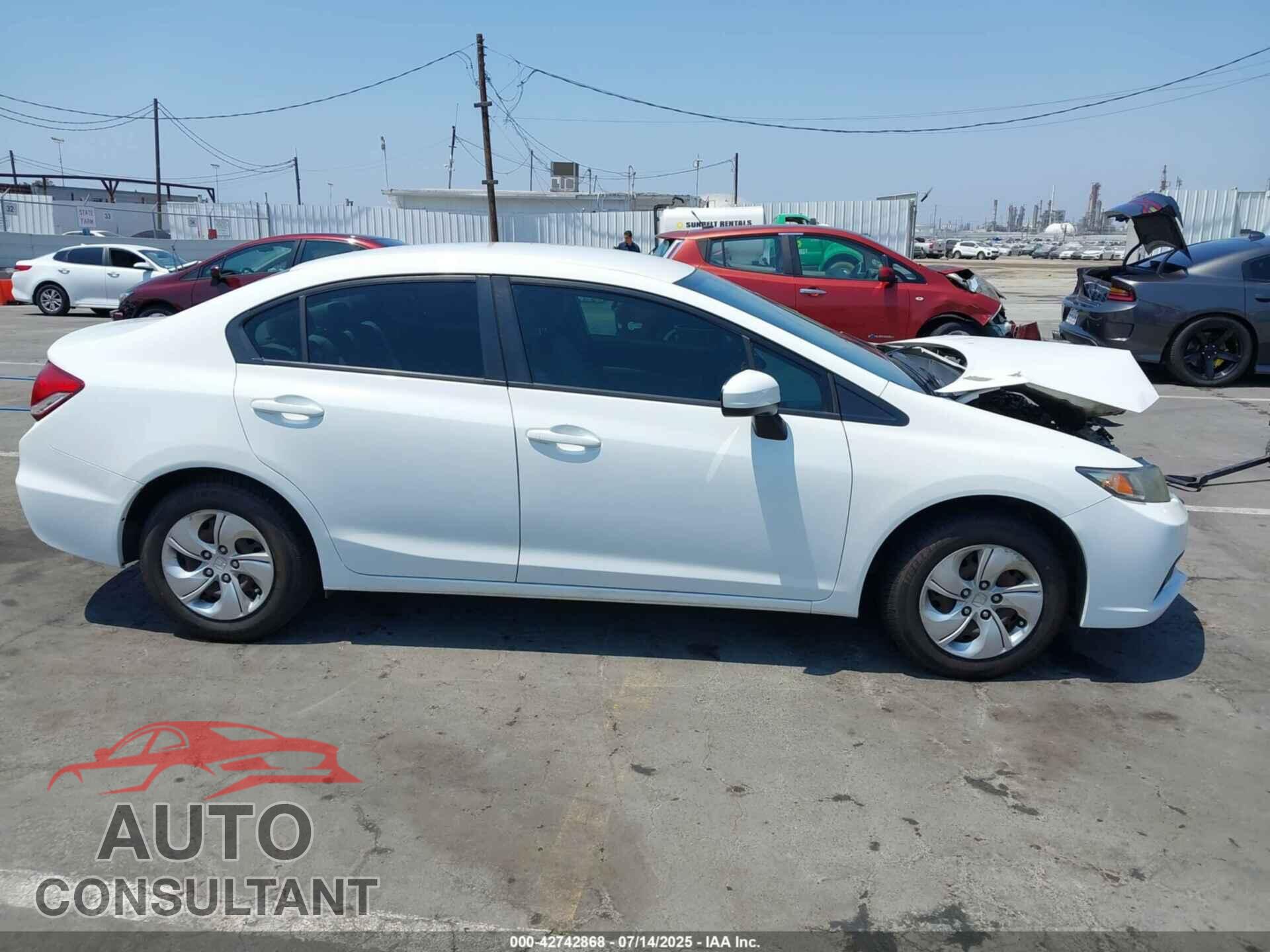 HONDA CIVIC 2015 - 2HGFB2F53FH542086