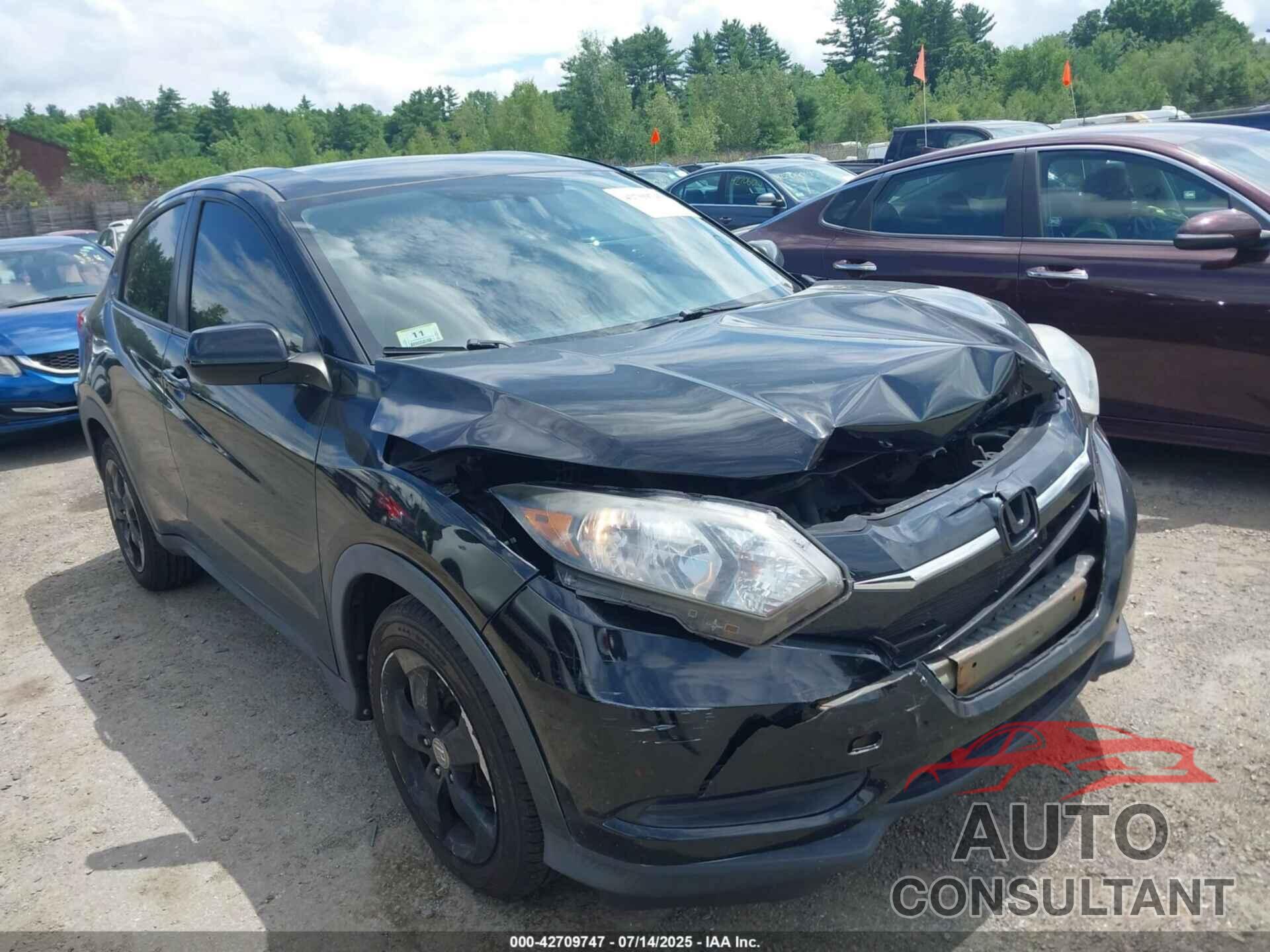 HONDA HR-V 2016 - 3CZRU6H38GM758411