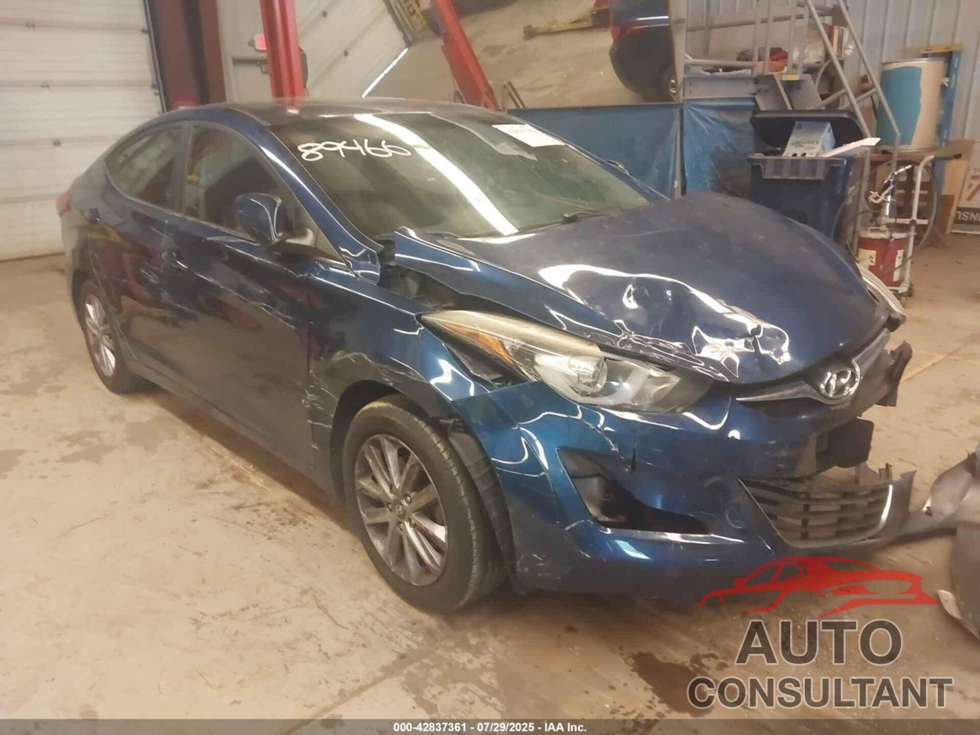 HYUNDAI ELANTRA 2015 - 5NPDH4AEXFH588710