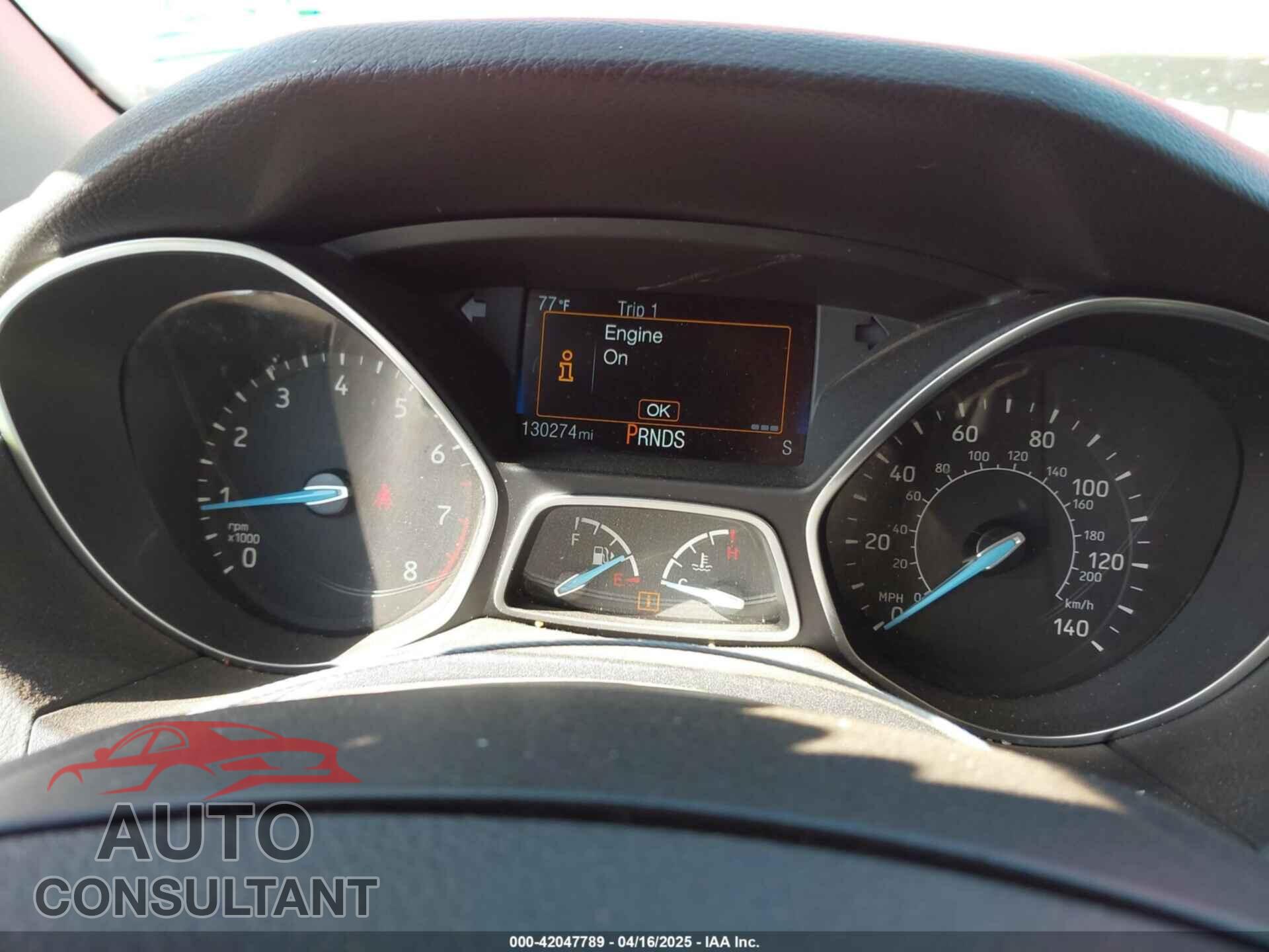 FORD FOCUS 2016 - 1FADP3F2XGL256037
