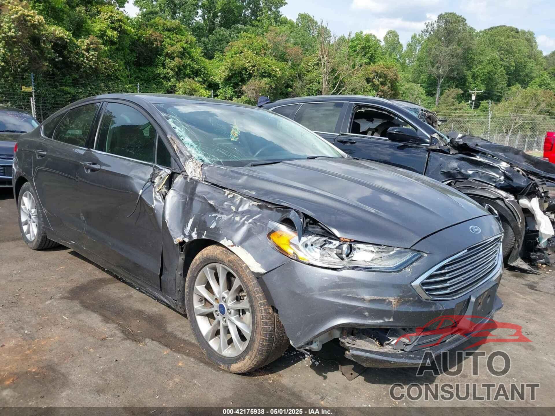 FORD FUSION 2017 - 3FA6P0H73HR142755