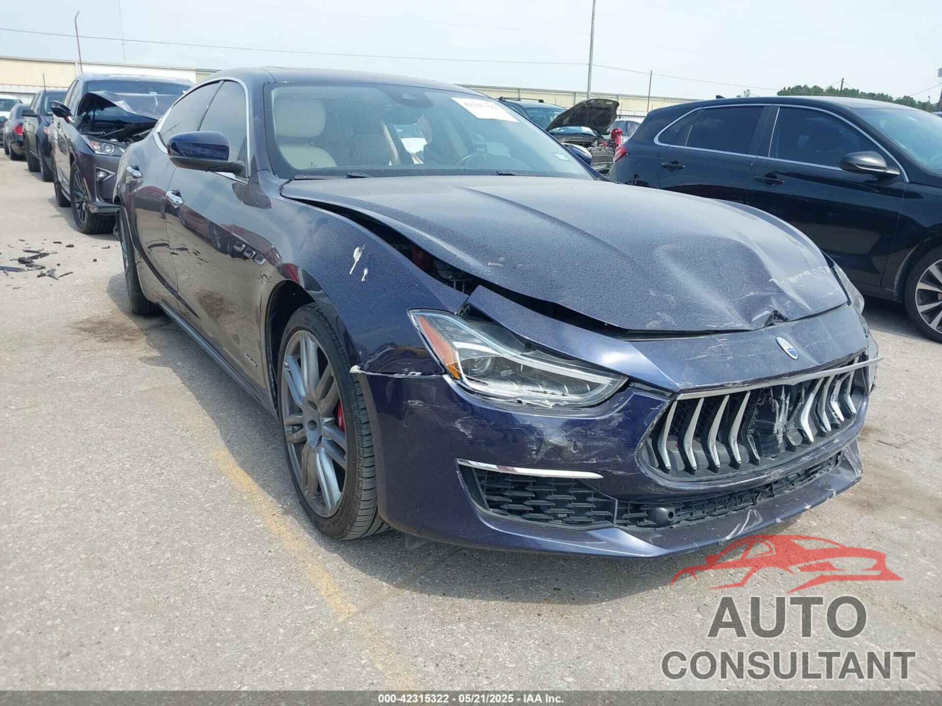 MASERATI GHIBLI 2018 - ZAM57XSL9J1305117