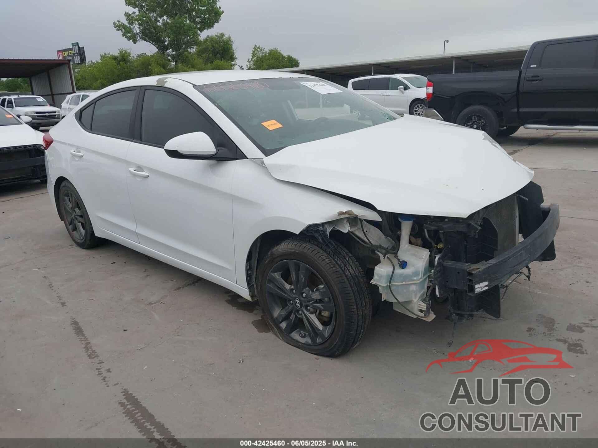 HYUNDAI ELANTRA 2018 - 5NPD84LF1JH227817