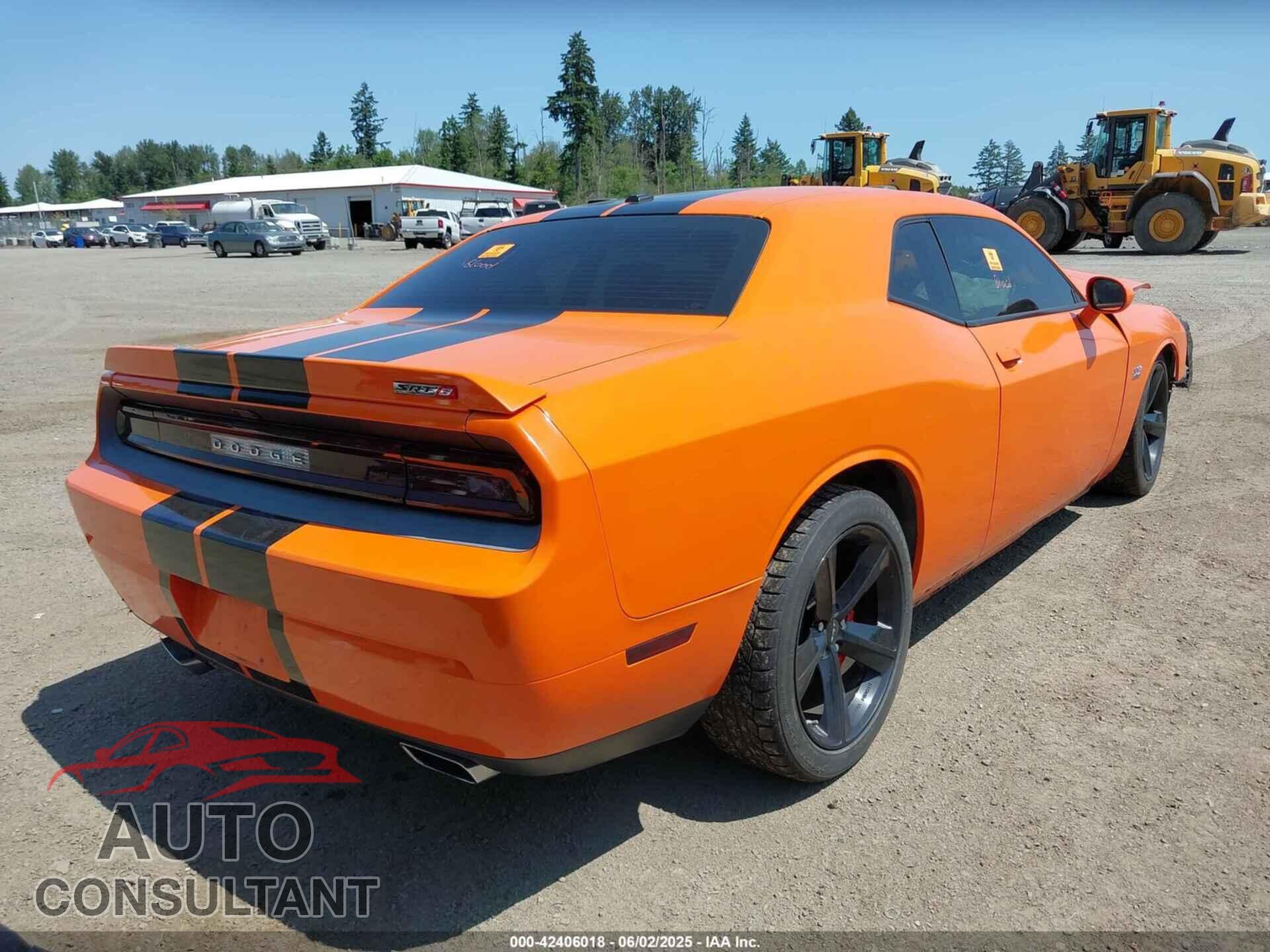DODGE CHALLENGER 2012 - 2C3CDYCJ8CH121514