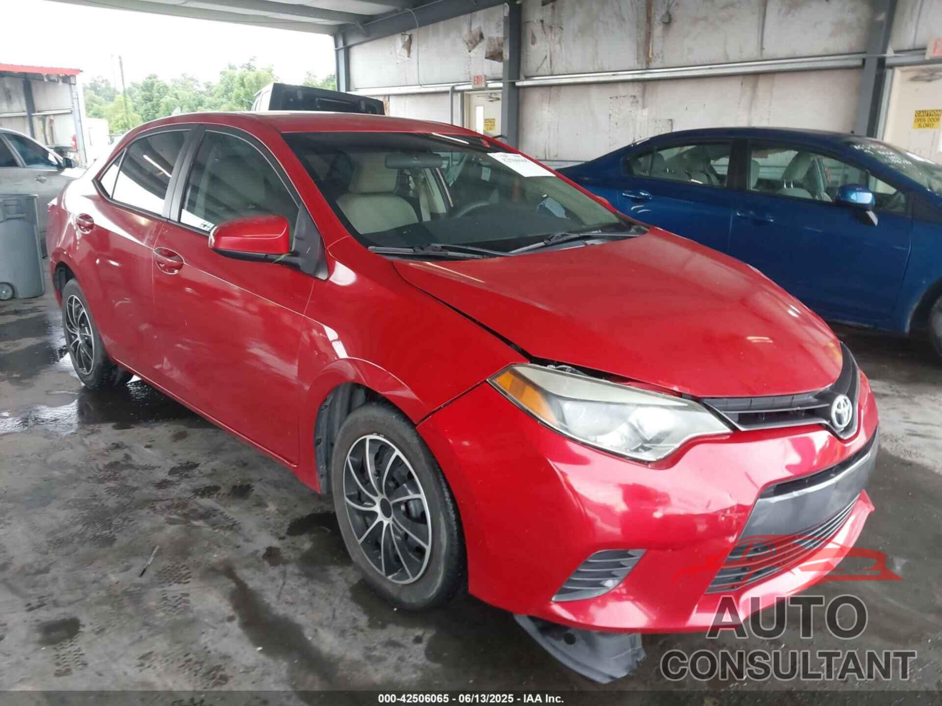 TOYOTA COROLLA 2016 - 5YFBURHE9GP399654