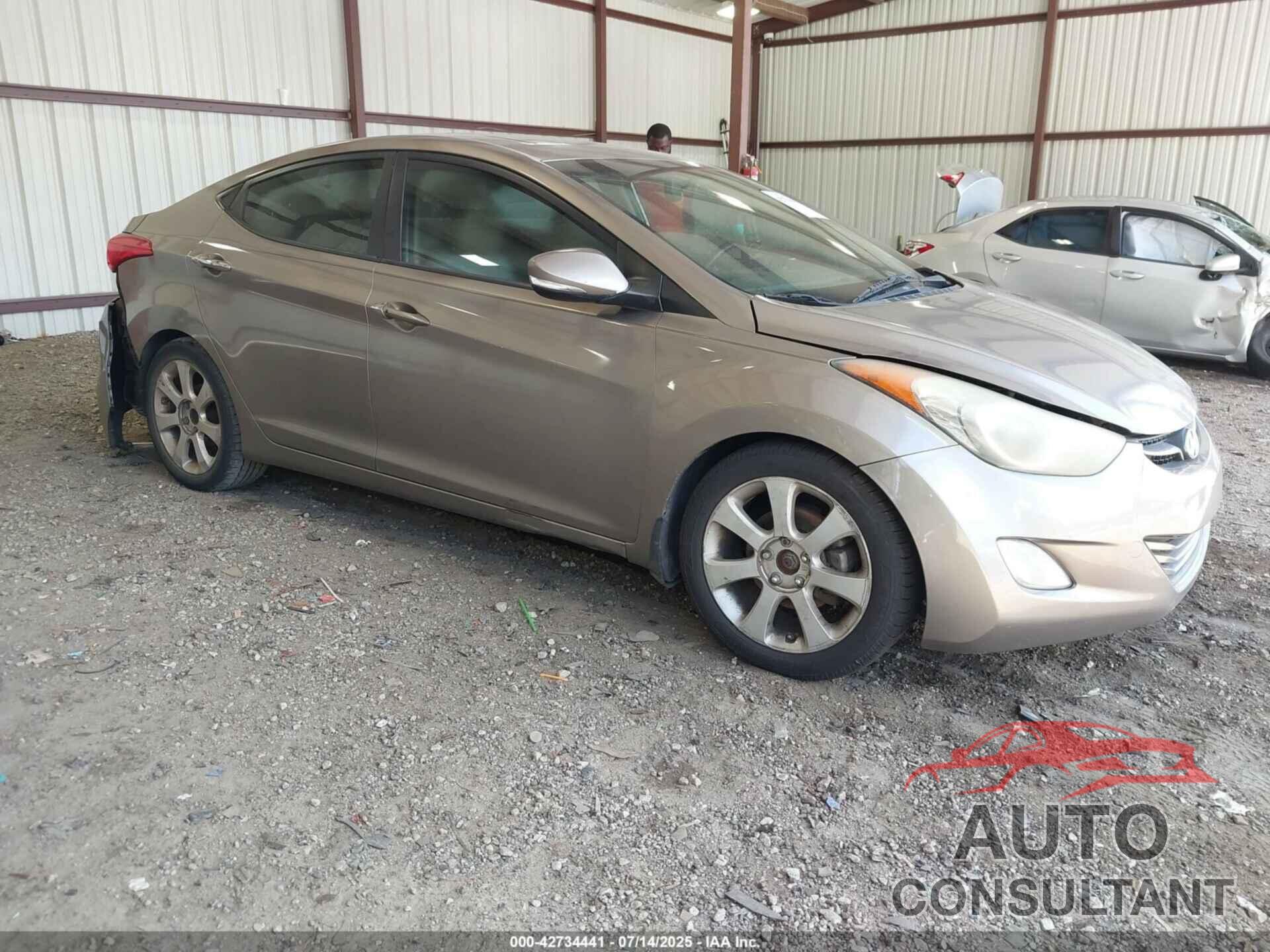 HYUNDAI ELANTRA 2013 - 5NPDH4AE9DH220421