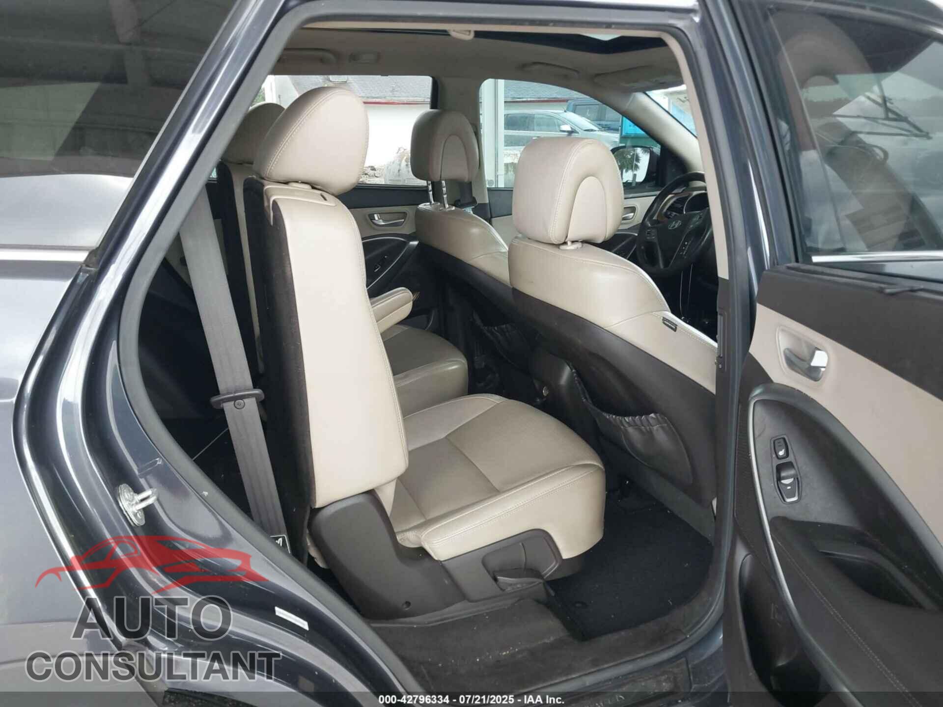 HYUNDAI SANTA FE 2013 - KM8SR4HF6DU007740