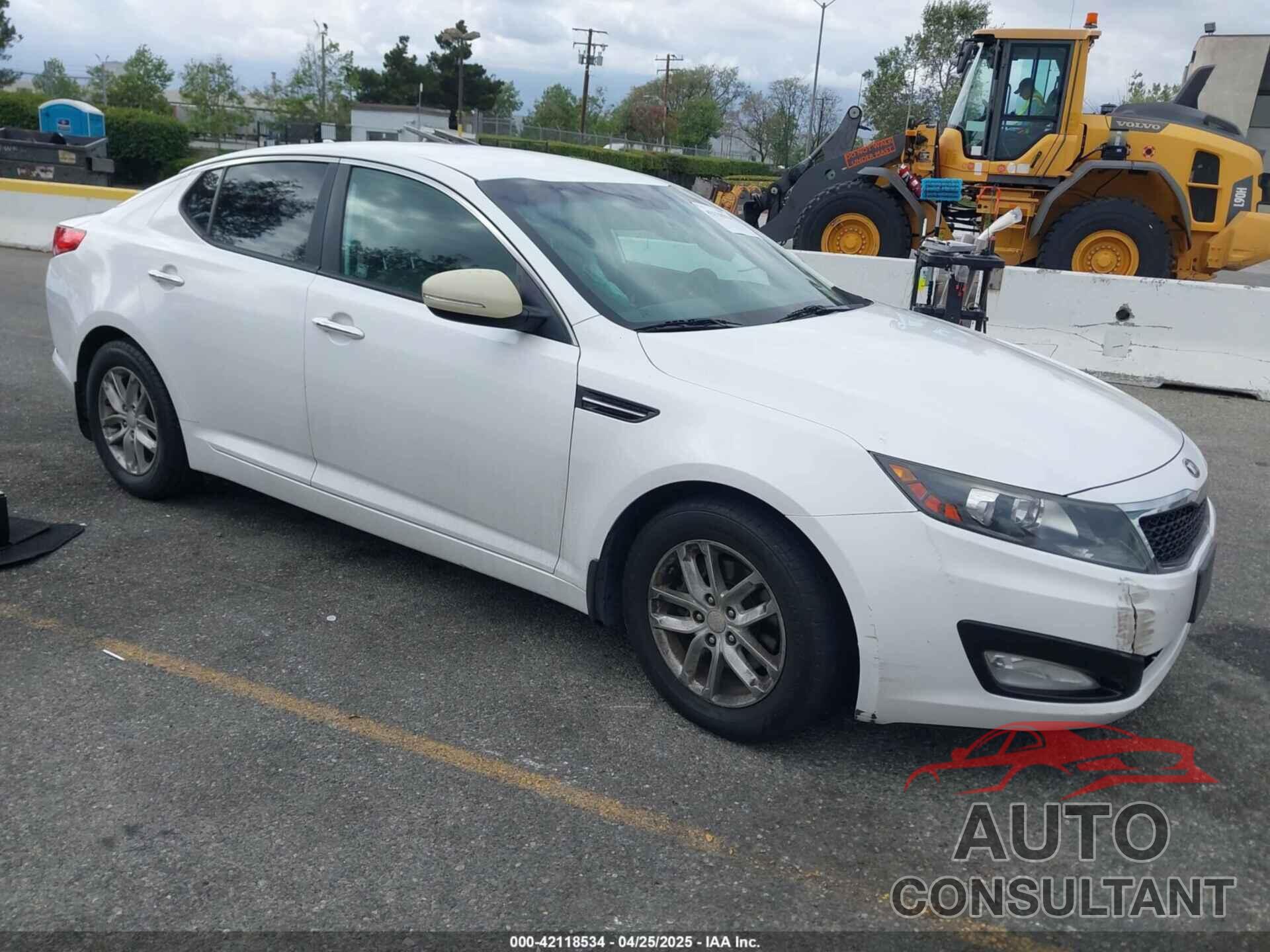 KIA OPTIMA 2013 - KNAGM4A7XD5384378