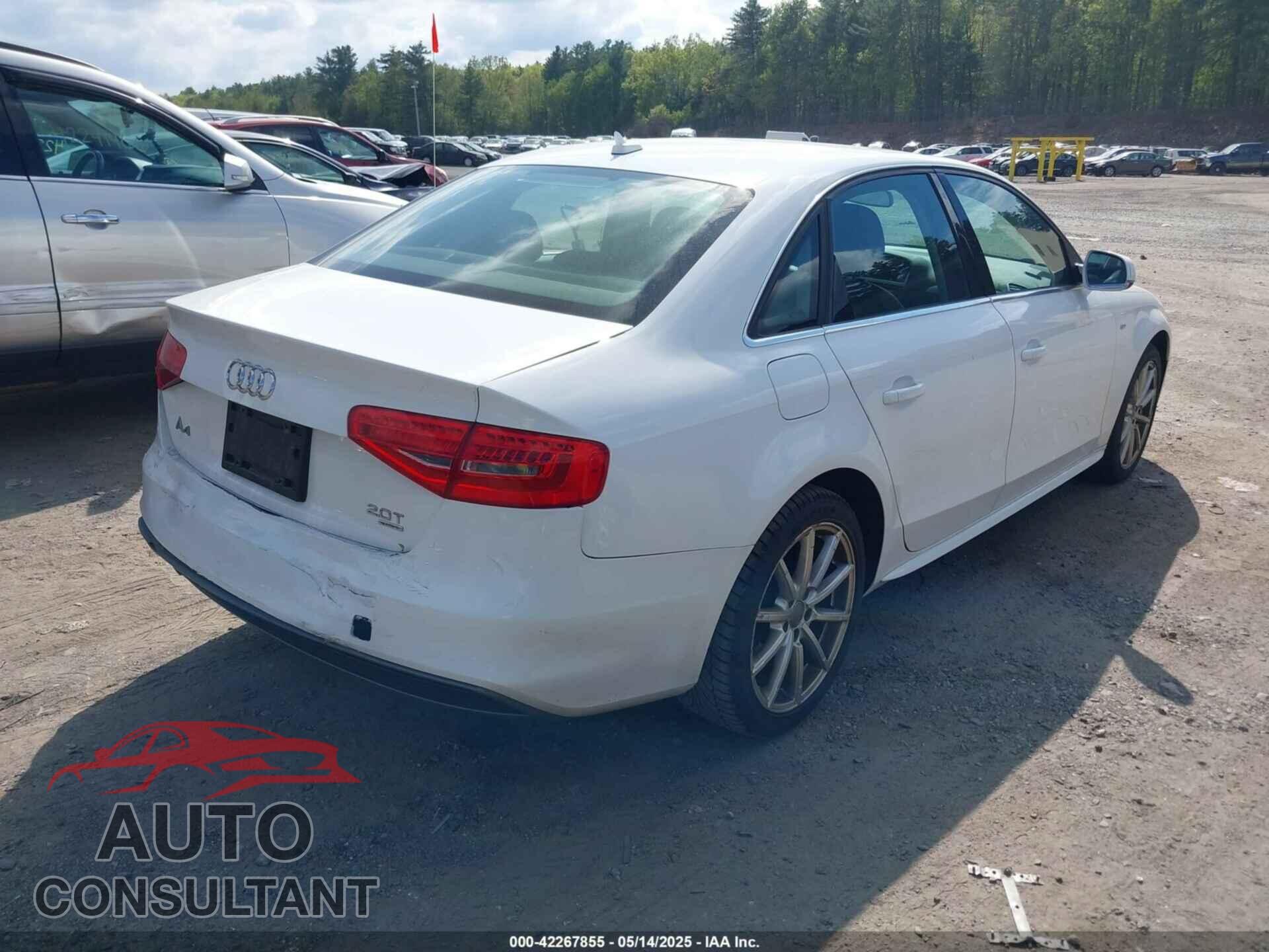 AUDI A4 2015 - WAUDFAFL4FA016306