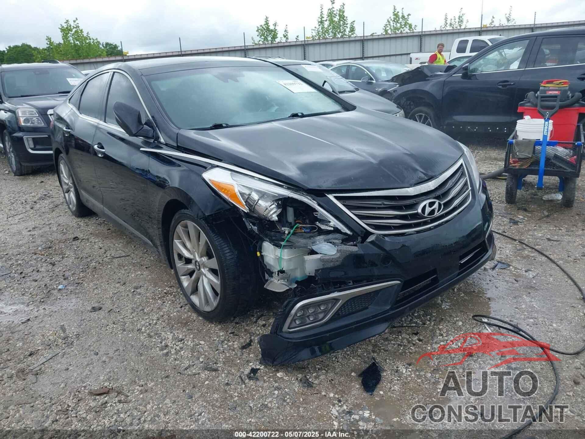 HYUNDAI AZERA 2017 - KMHFH4JG8HA583506