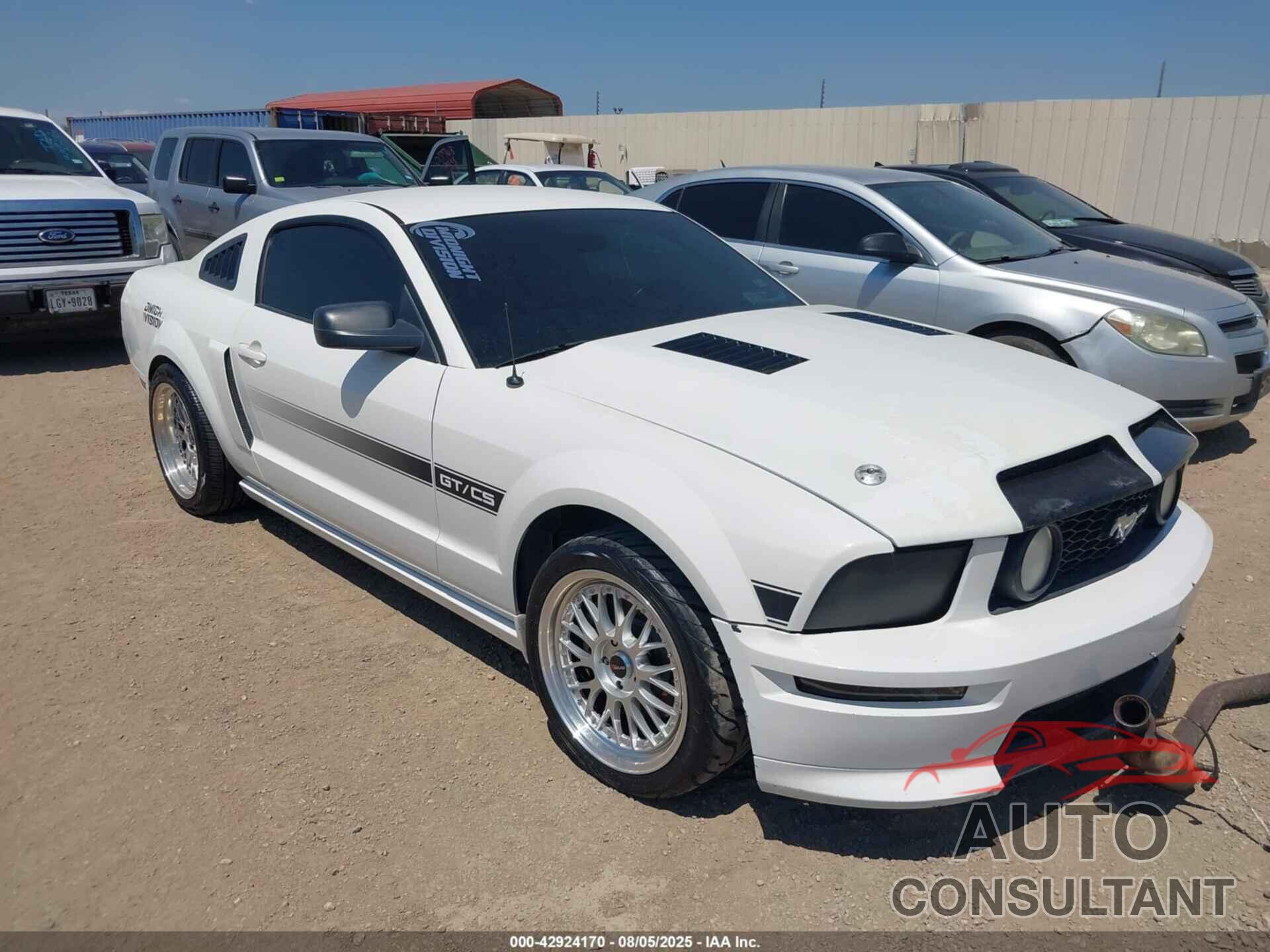 FORD MUSTANG 2009 - 1ZVHT82H795125862