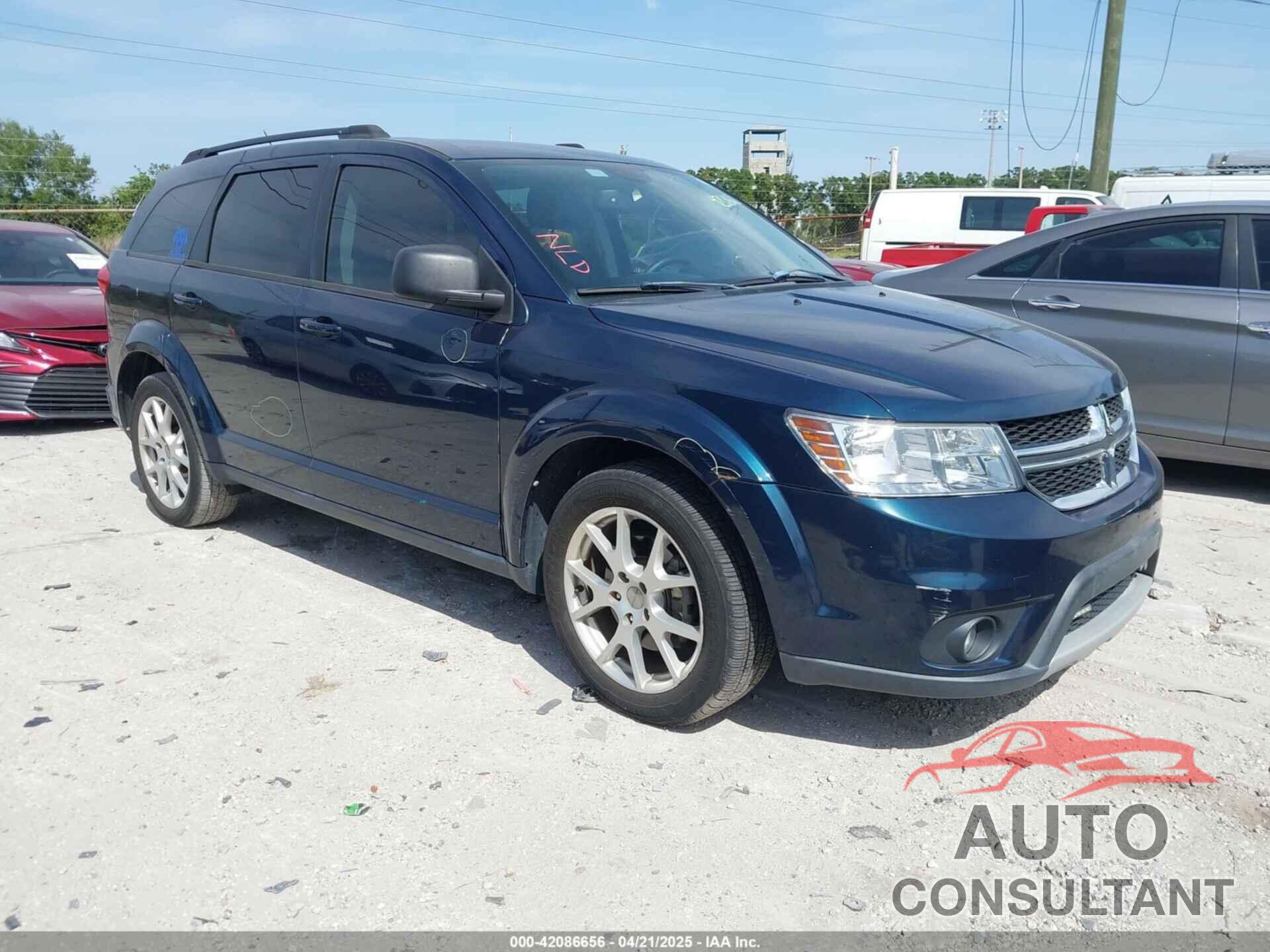 DODGE JOURNEY 2014 - 3C4PDCBG3ET218328
