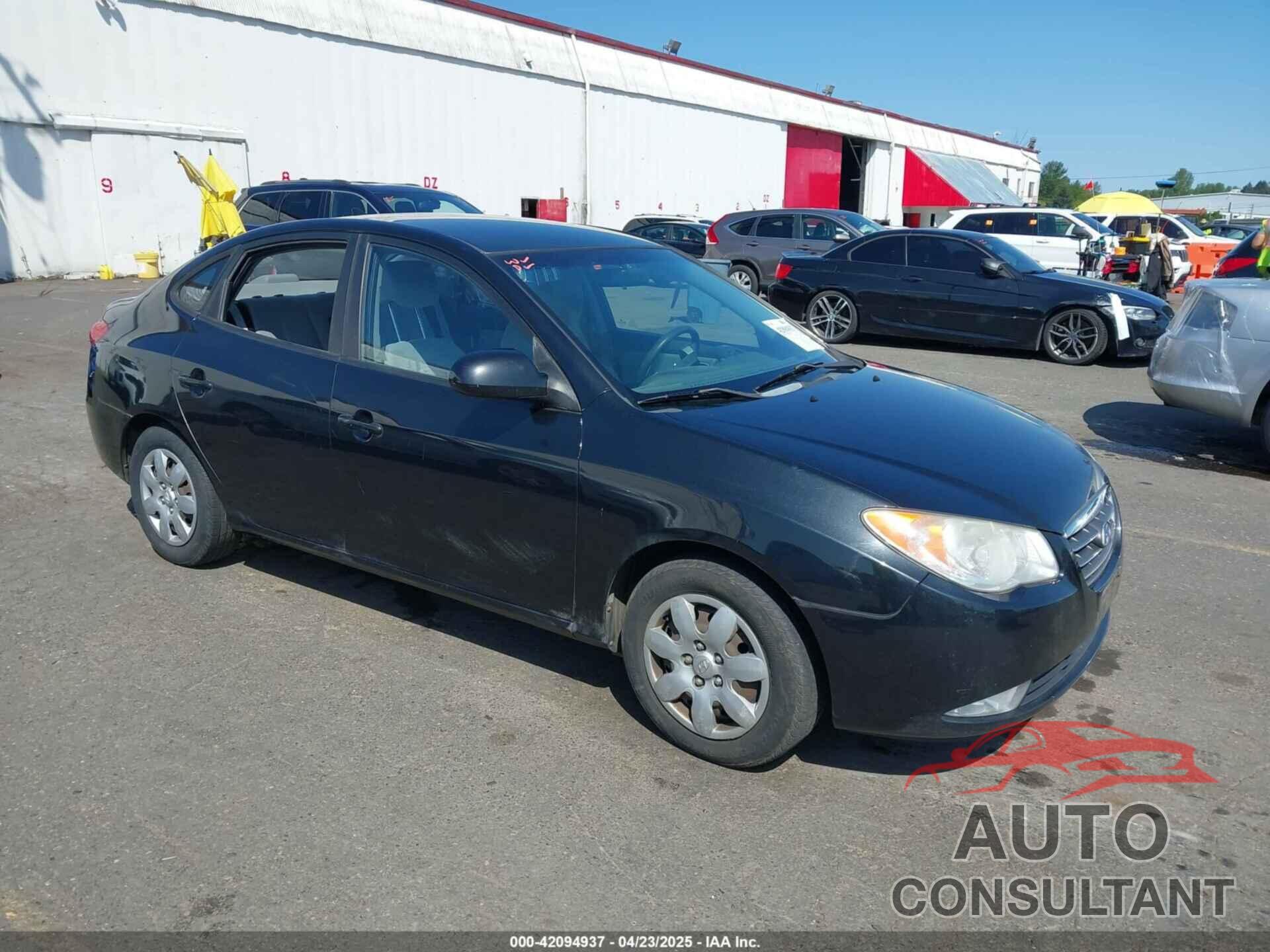 HYUNDAI ELANTRA 2009 - KMHDU46D39U670425
