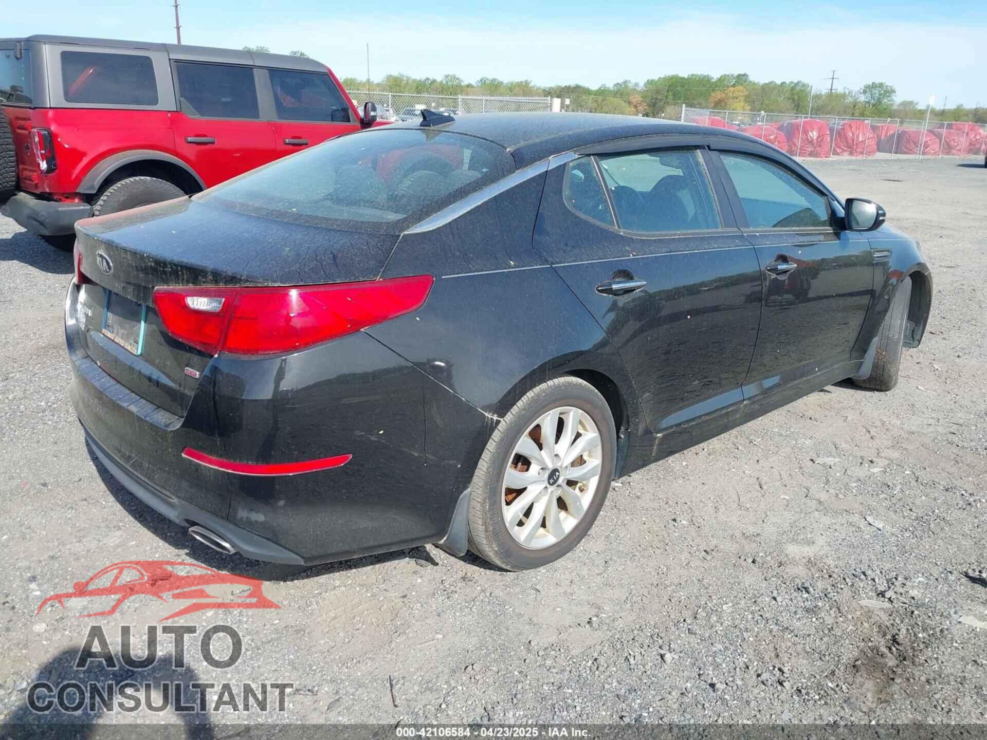KIA OPTIMA 2015 - KNAGM4A71F5630673