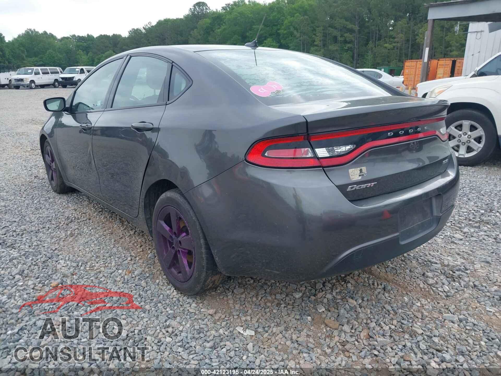 DODGE DART 2015 - 1C3CDFBBXFD285945