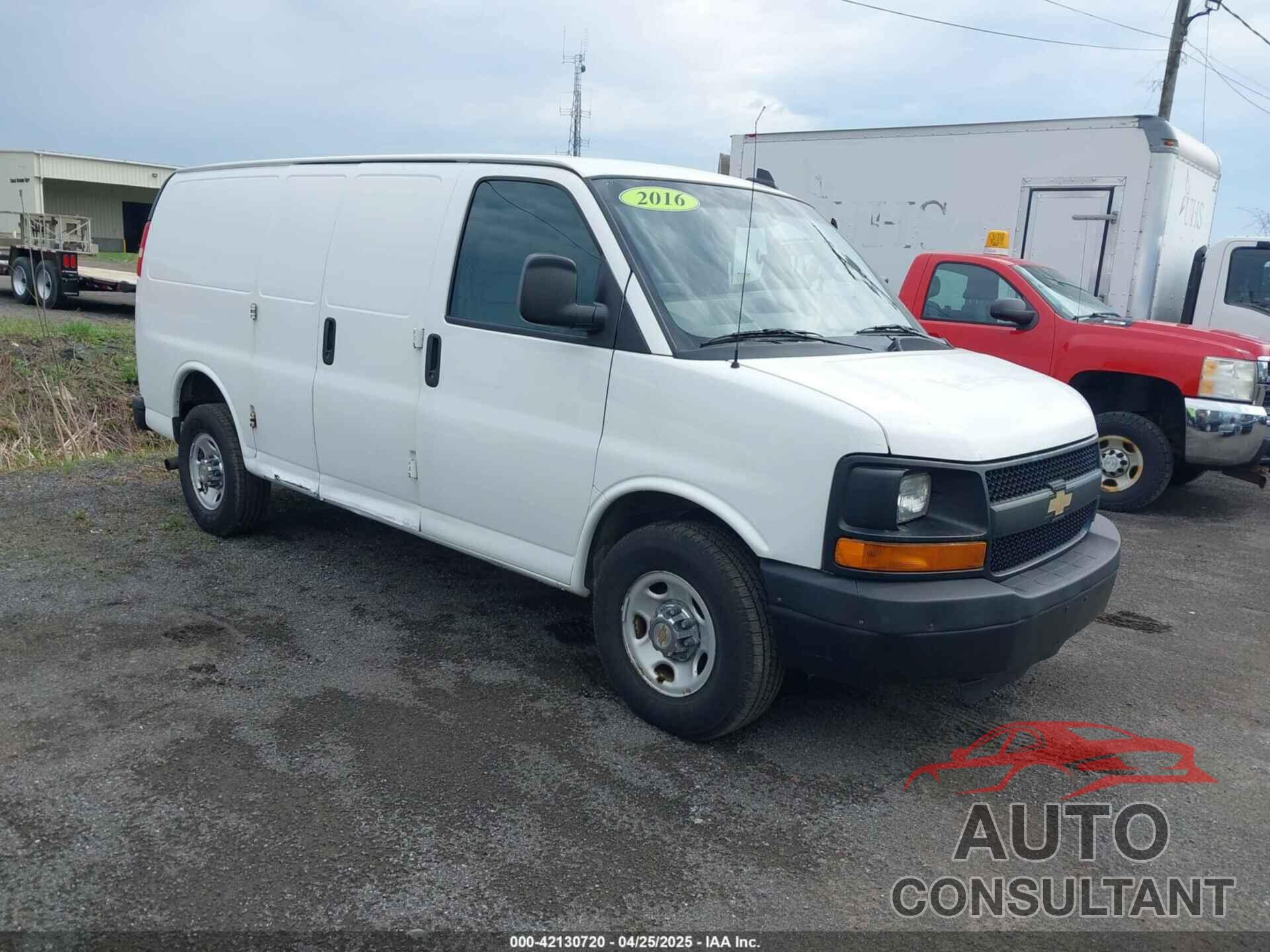 CHEVROLET EXPRESS 2500 2016 - 1GCWGAFF0G1140500