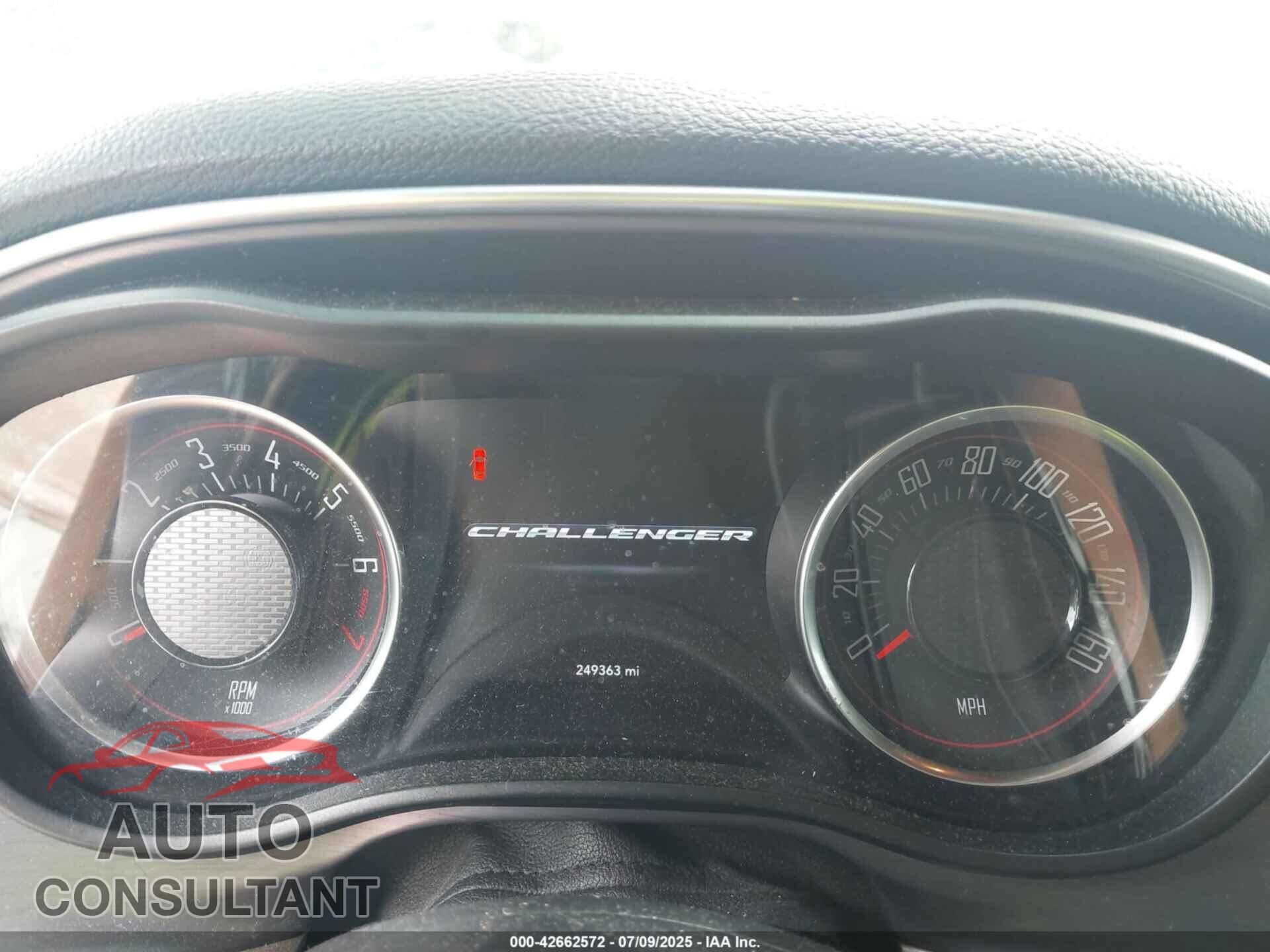 DODGE CHALLENGER 2017 - 2C3CDZAG3HH639664