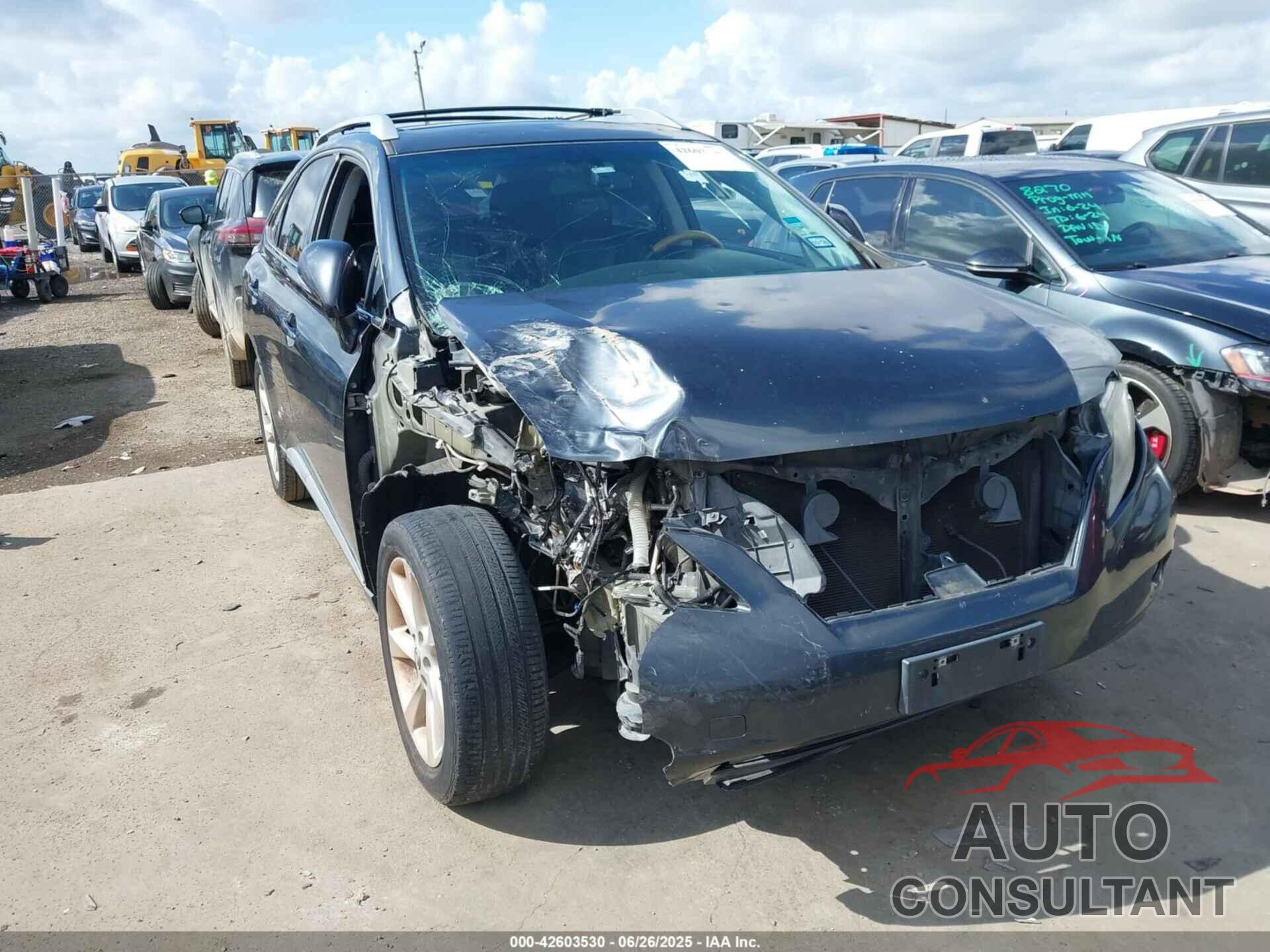 LEXUS RX 350 2011 - 2T2ZK1BA3BC055513