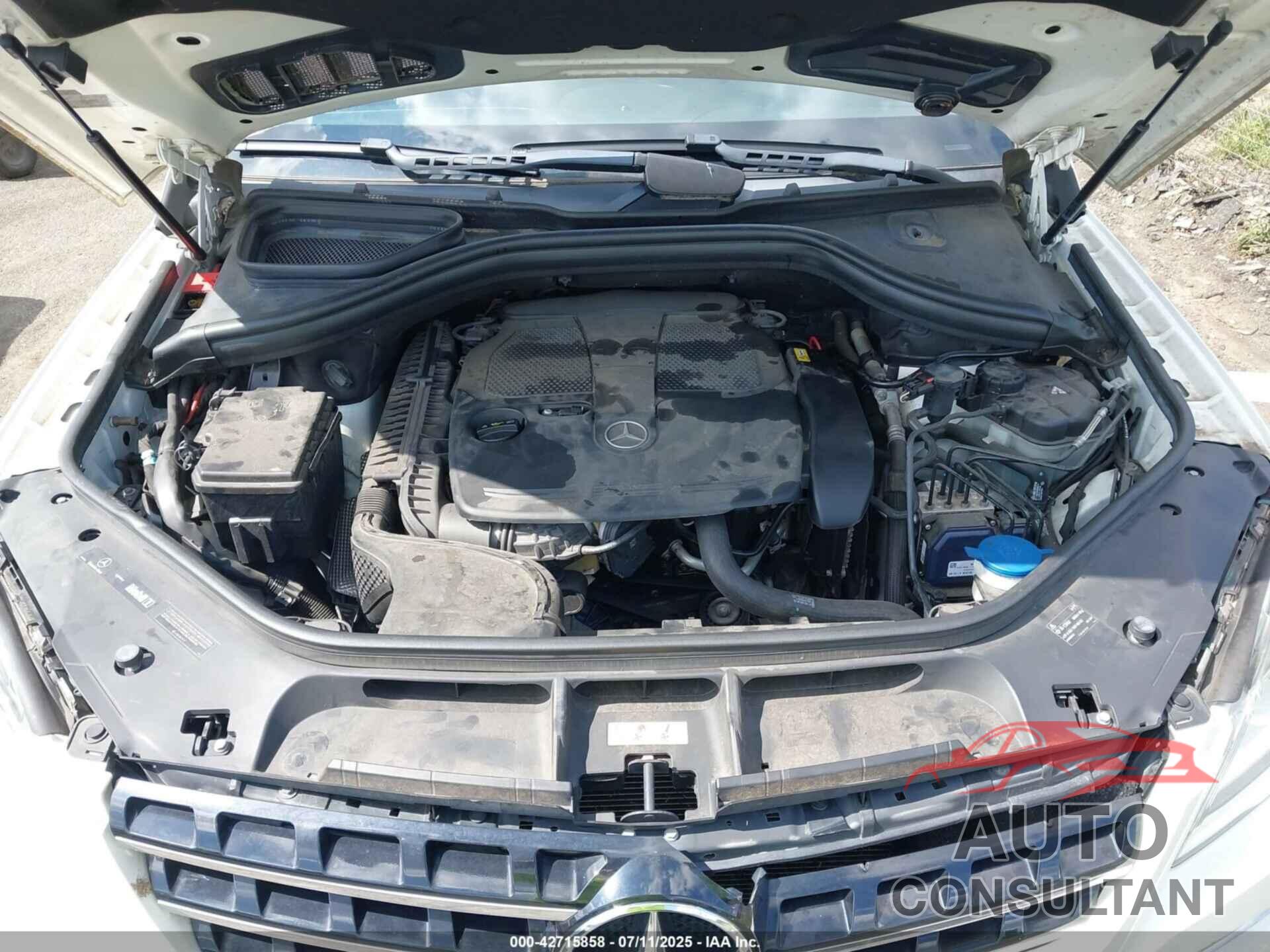 MERCEDES-BENZ ML 350 2013 - 4JGDA5HB2DA120010
