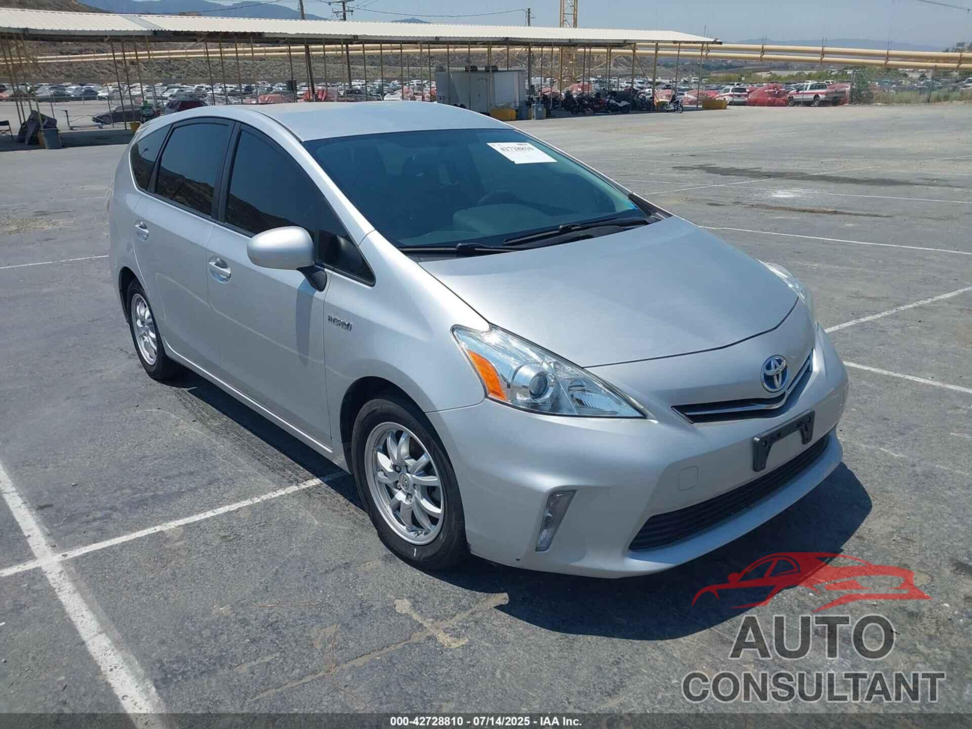 TOYOTA PRIUS V 2012 - JTDZN3EU3C3131772