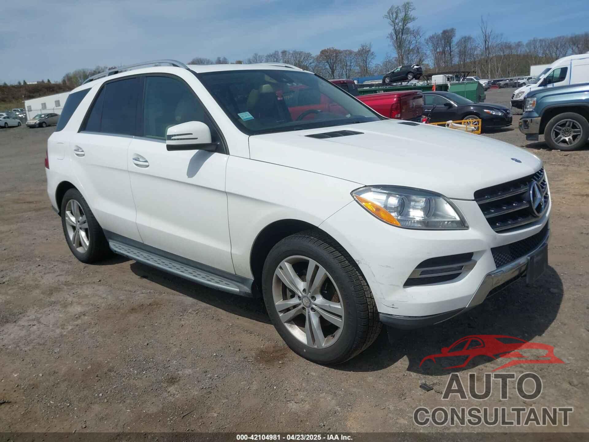 MERCEDES-BENZ ML 350 2015 - 4JGDA5HB8FA615895