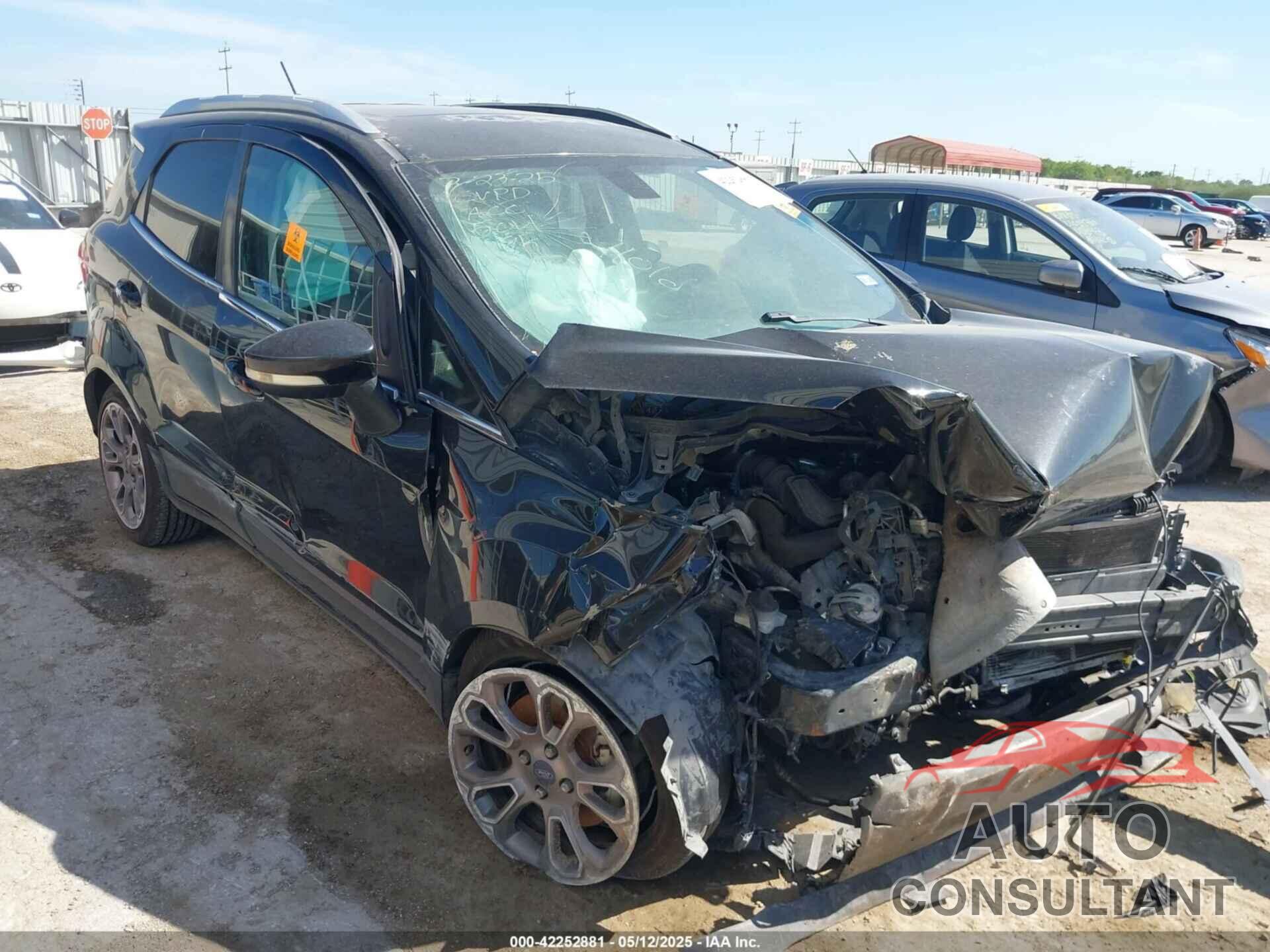 FORD ECOSPORT 2018 - MAJ3P1VEXJC197154