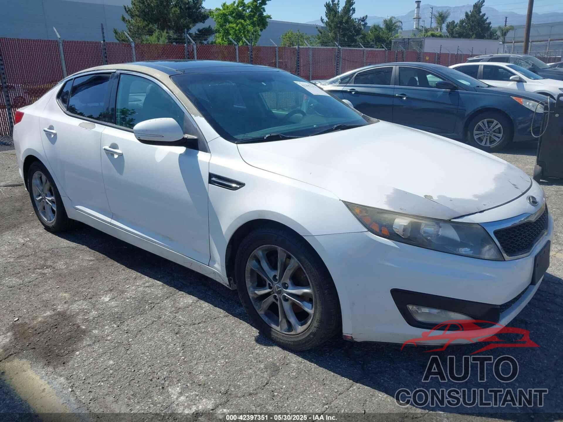 KIA OPTIMA 2013 - 5XXGN4A78DG251212